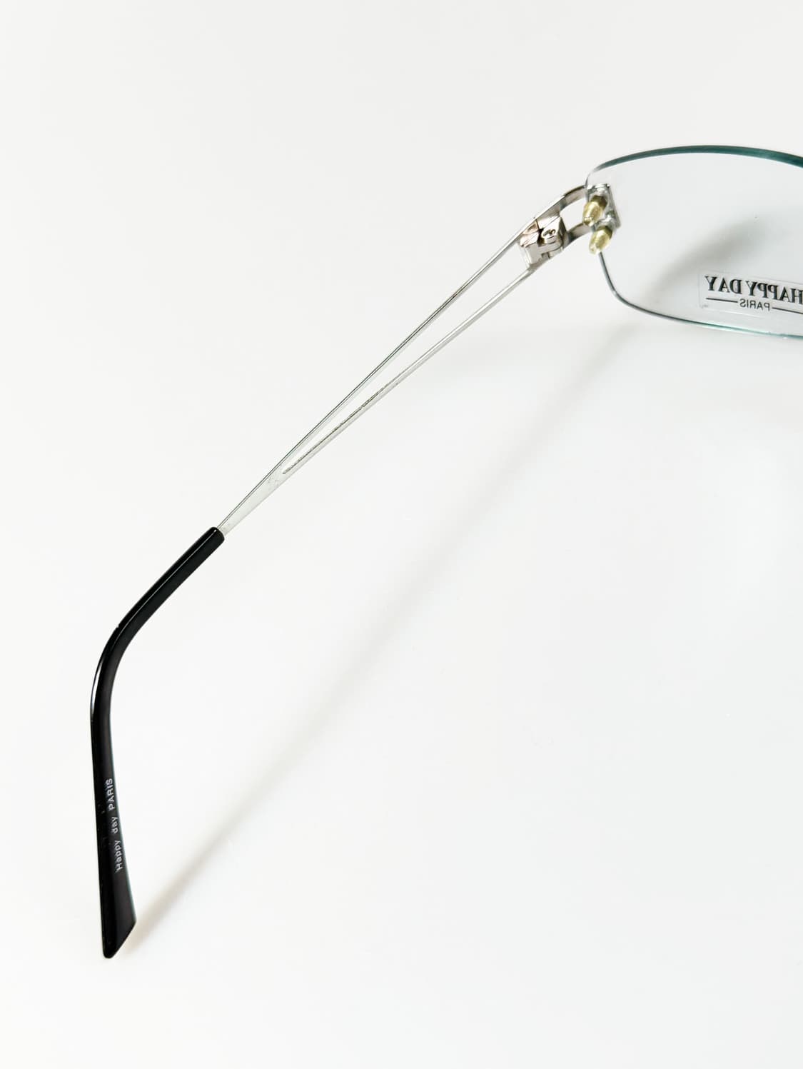 HAPPY DAY PARIS 무테 스퀘어 실버 메탈 빈티지 안경 상품이미지7