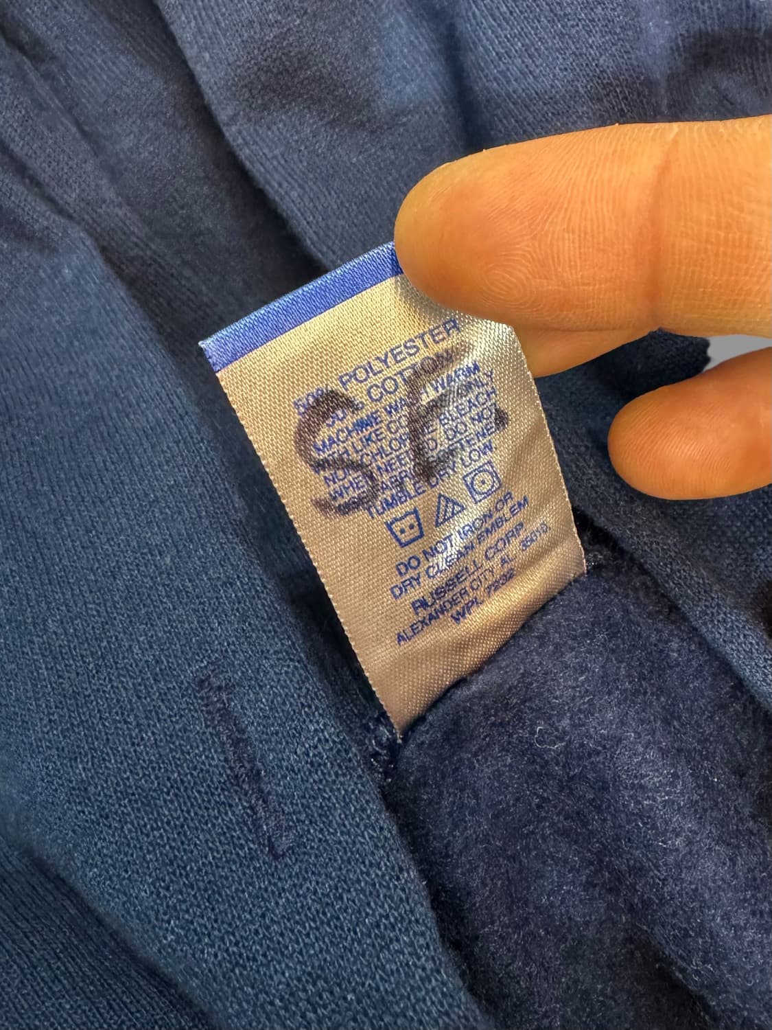 러셀 빈티지 스웻 후드 집업 (M)   상품이미지6