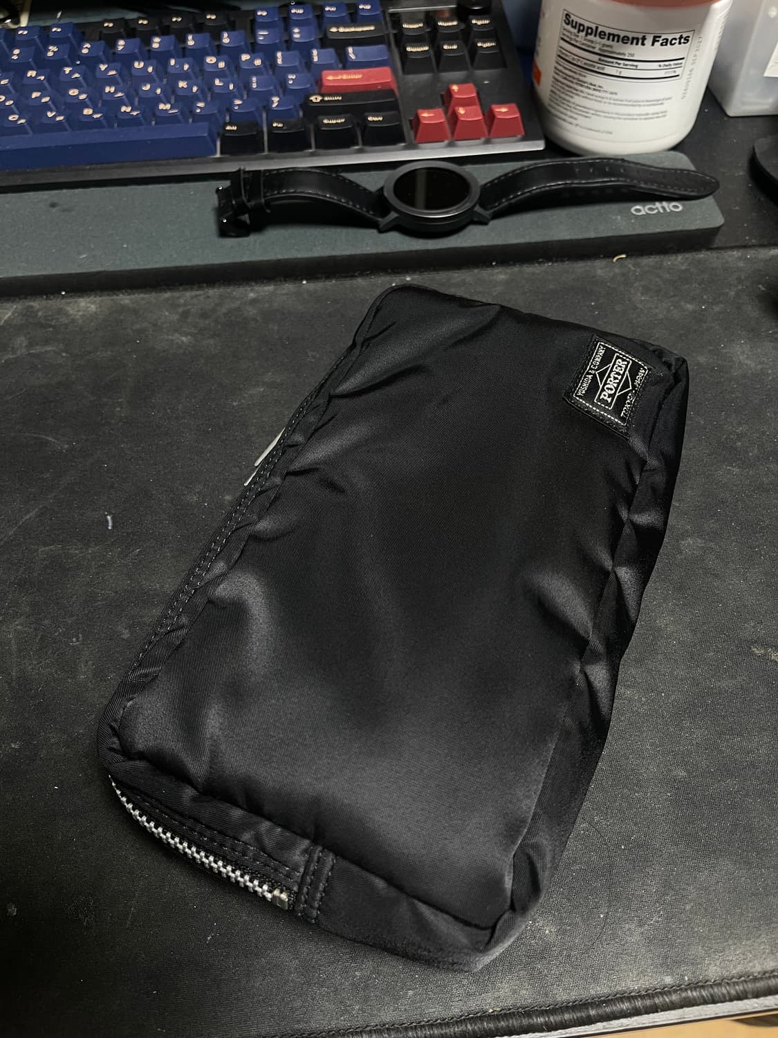 요시다 포터 탱커 파우치 622-77327 블랙 상품이미지1