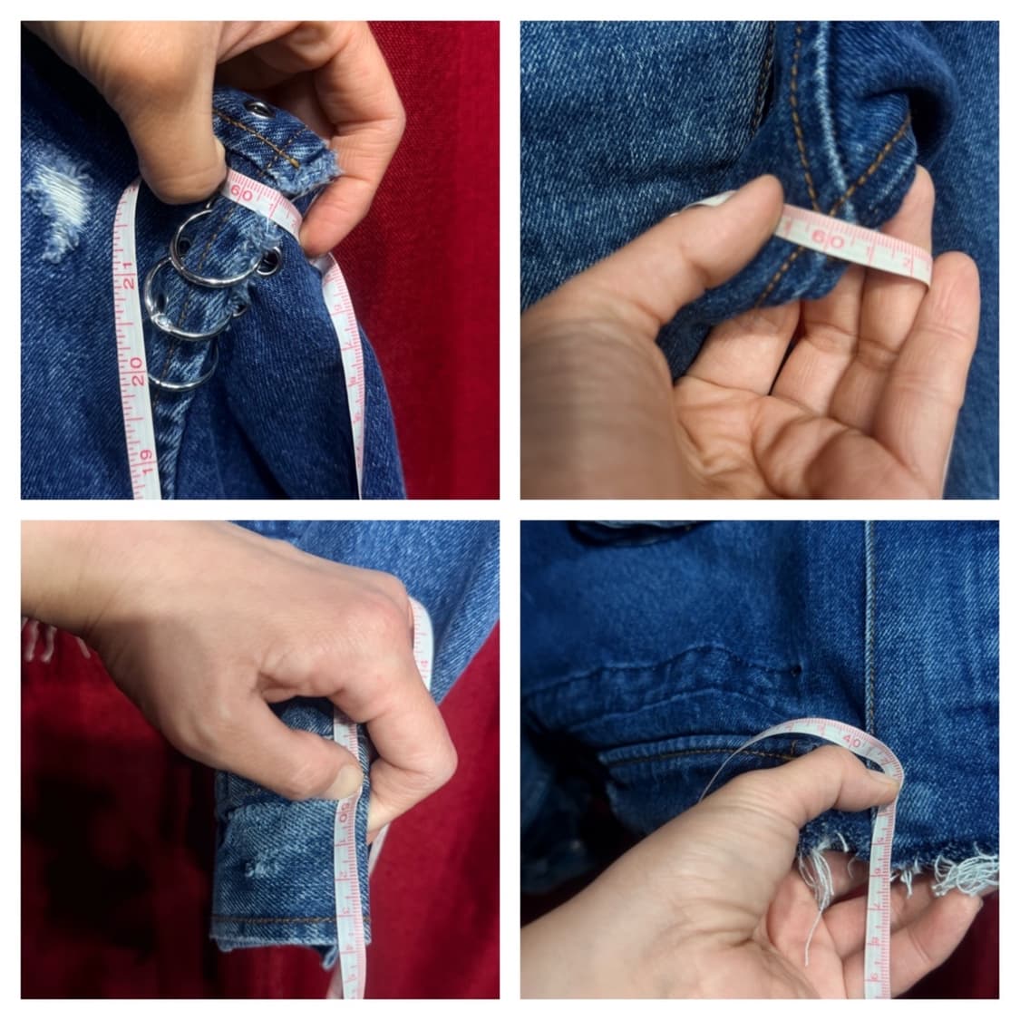 자라 리폼 데님 자켓 L 상품이미지10