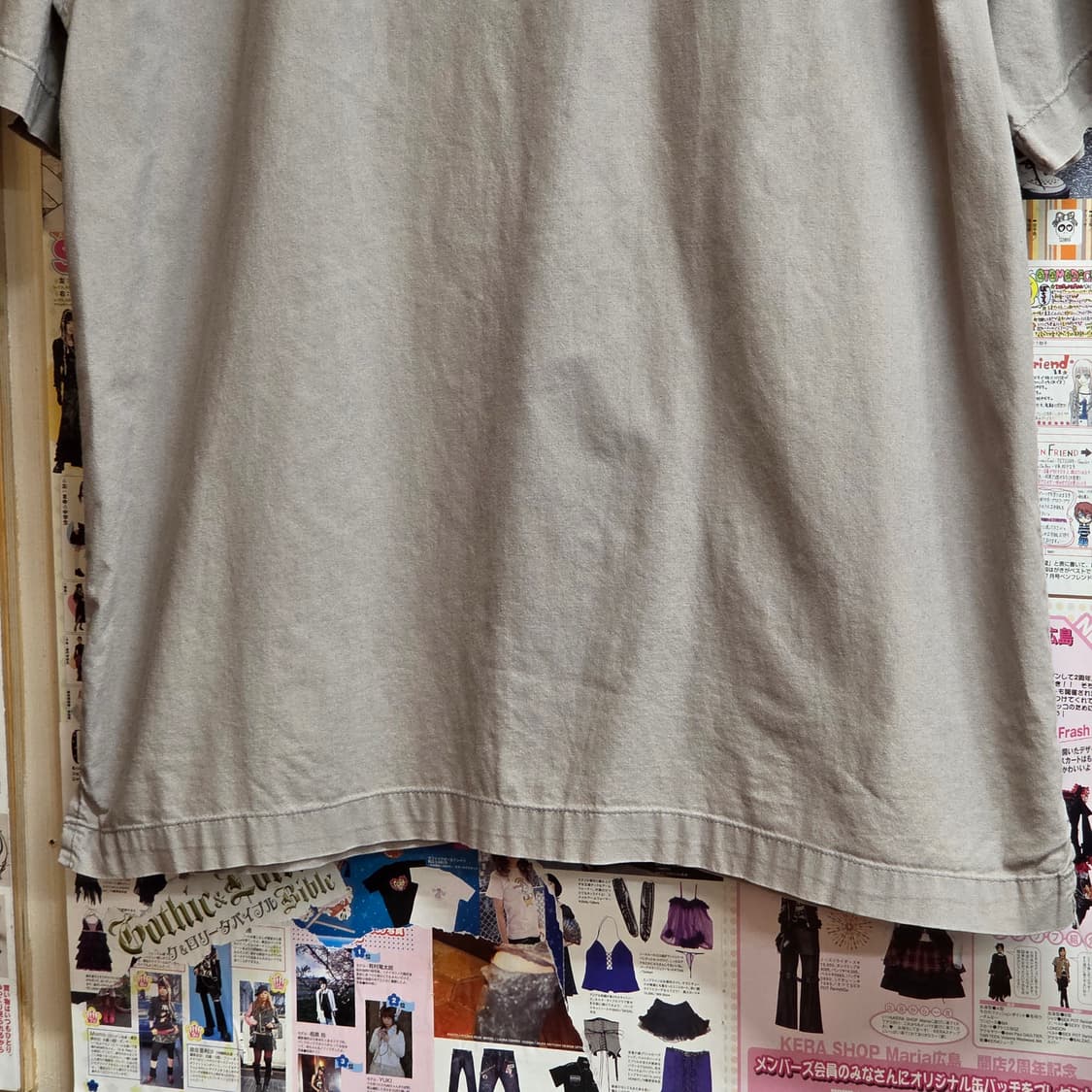 빈티지 빅 프린팅 올드스쿨 반팔 셔츠 상품이미지4