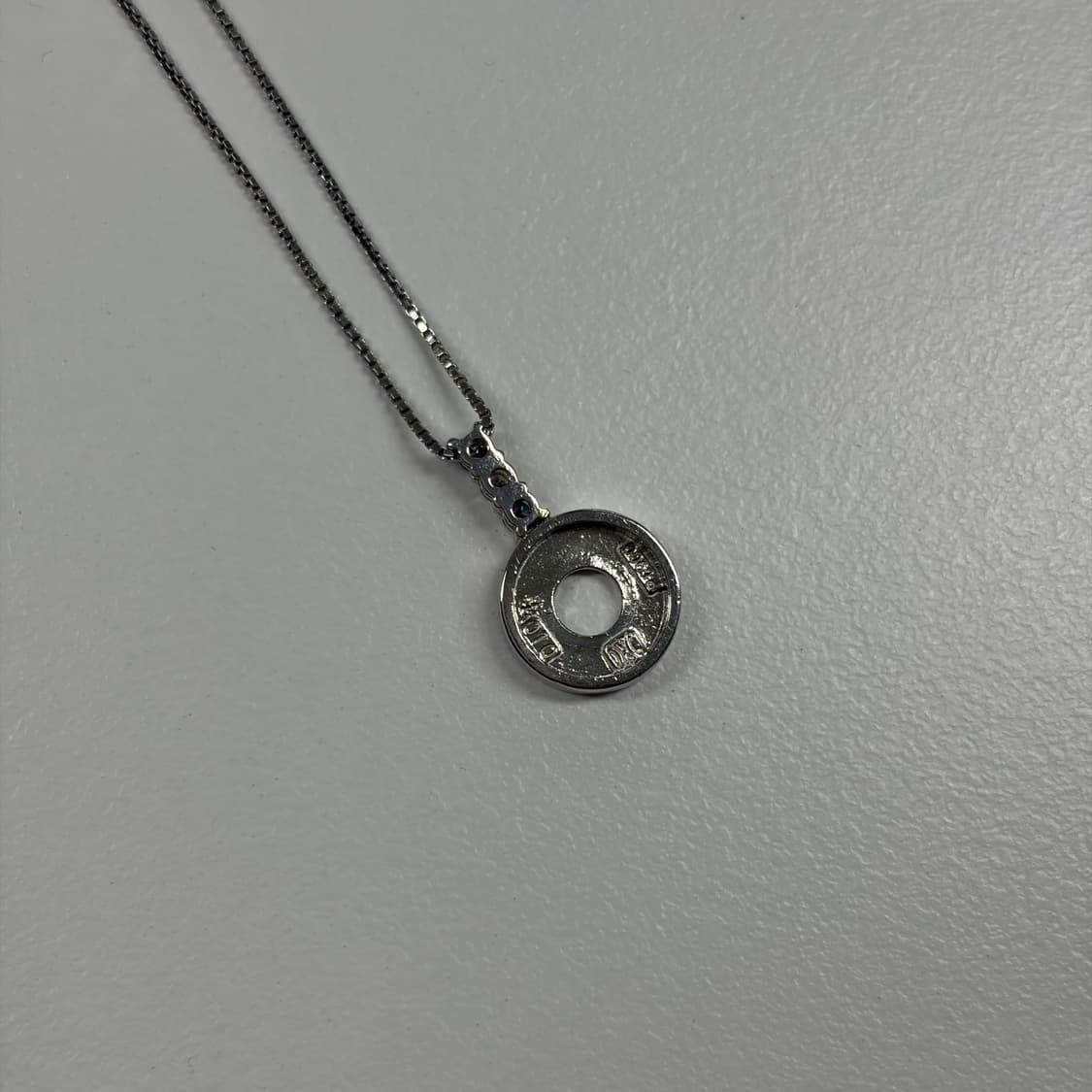 셀린느 사파이어/다이아 링 목걸이 상품이미지6