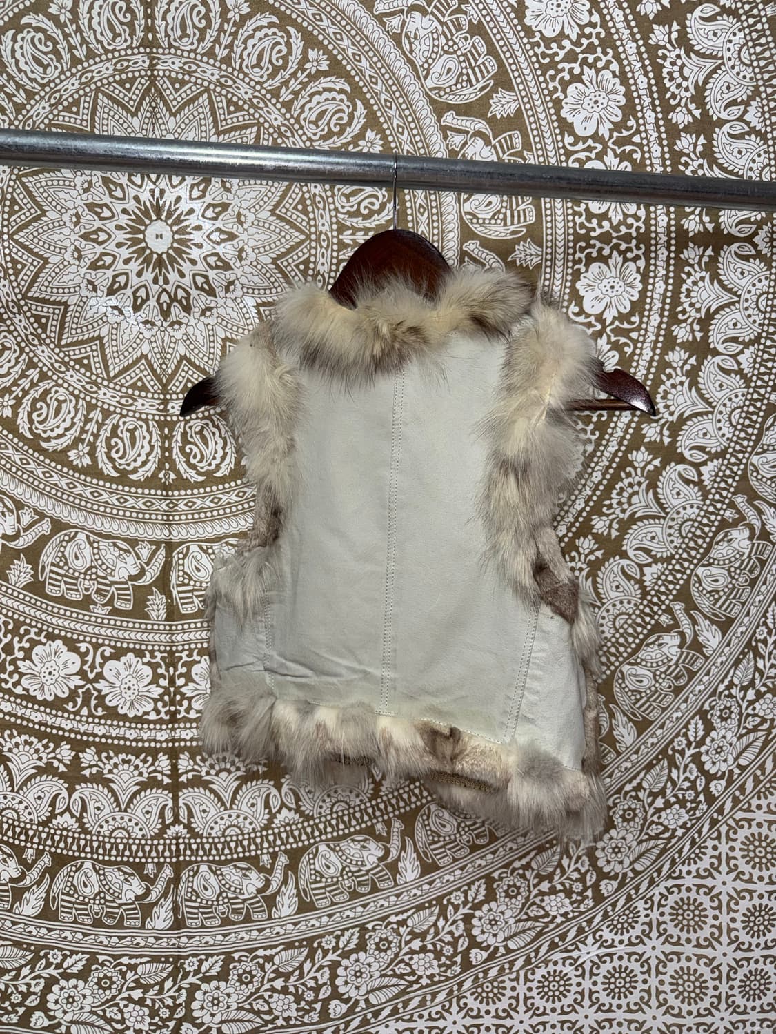 빈티지 여성 웨스턴 퍼 베스트 자켓  상품이미지5