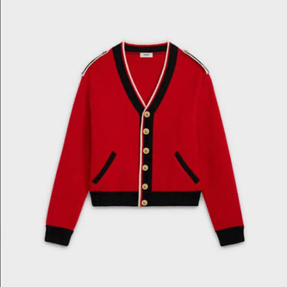 [라이즈 원빈님 착용] 셀린느 19fw 테디 울 가디건 상품이미지5