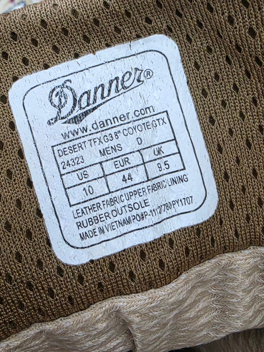 [최종할인] 대너 TFX G3 고어텍스 부츠 270~275 상품이미지8