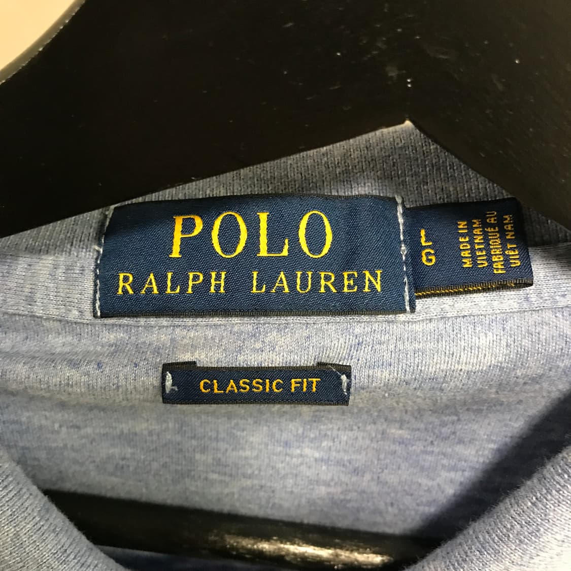 폴로 랄프로렌 PK 반팔 카라티 스카이블루 L 상품이미지5