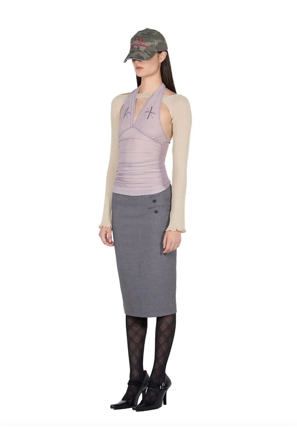 스컬프터 카모패턴 캡모자 상품이미지4