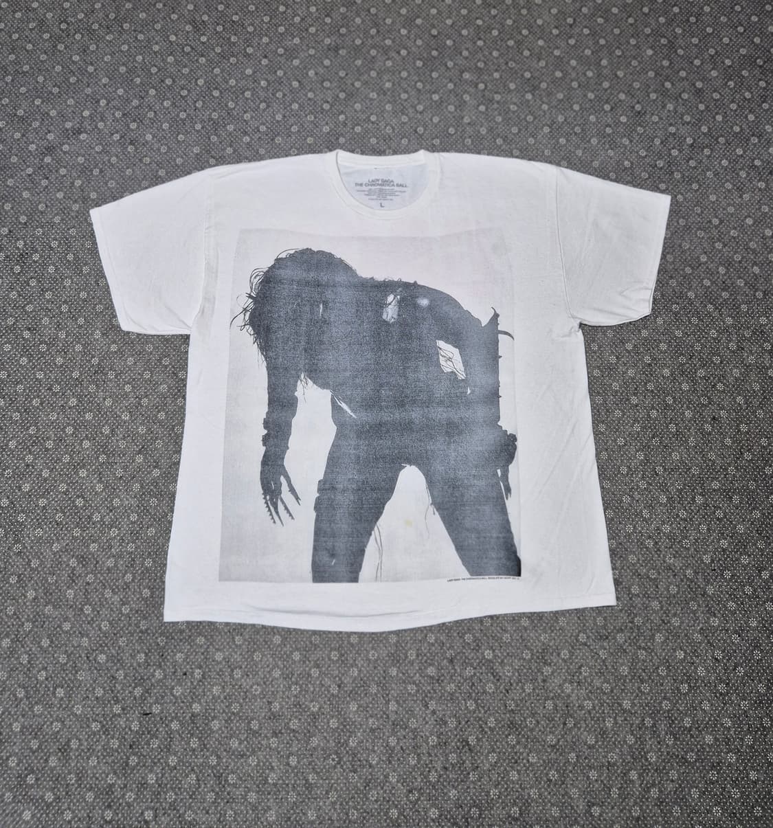 [L,실측 XL]레이디가가 Chromafica Ball tour -175 상품이미지1