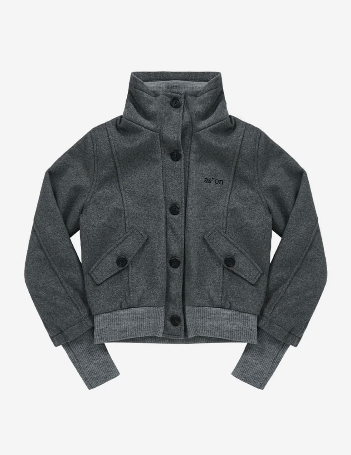 애즈온 DUMBO WOOL JACKET / GRAY 상품이미지2