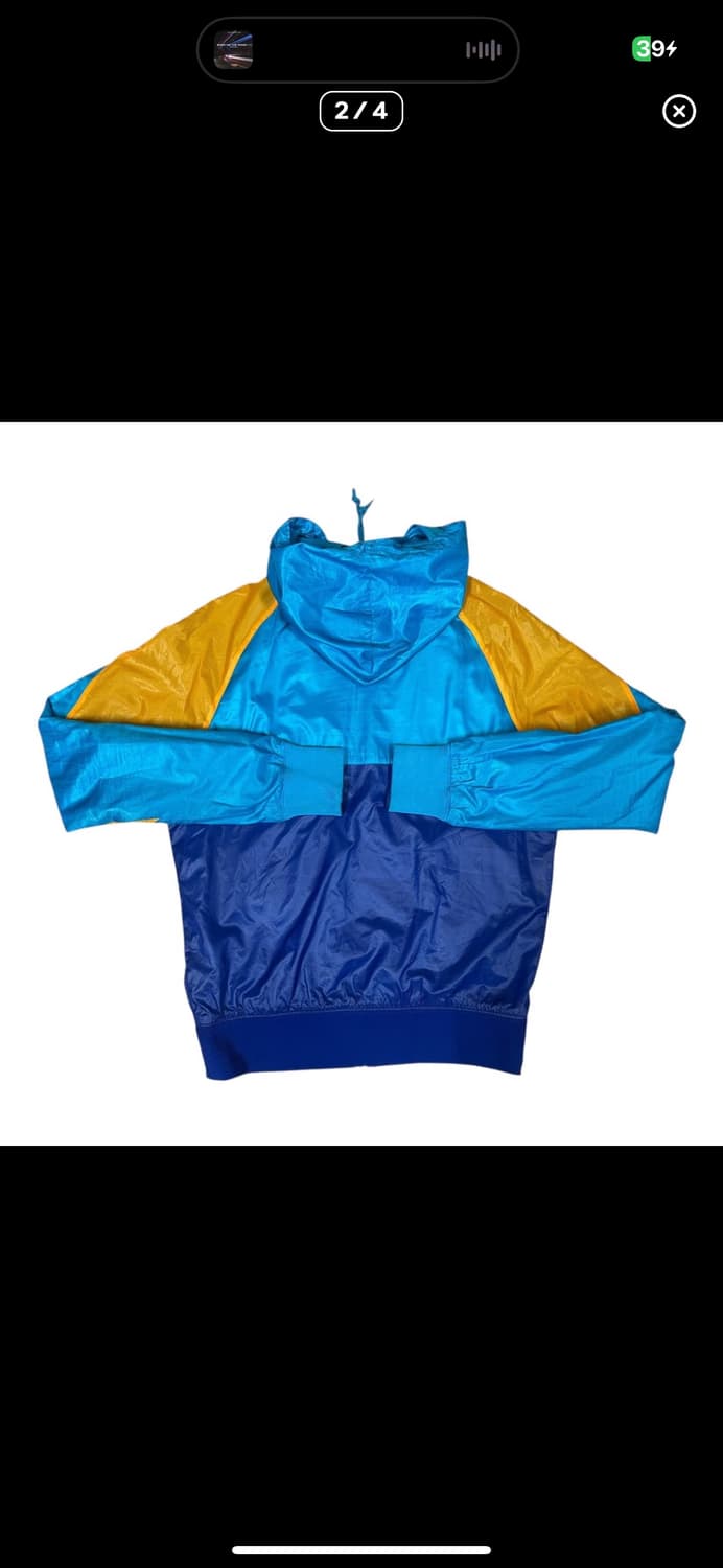 (바배) 나이키 스우시 배색 바람막이 상품이미지2