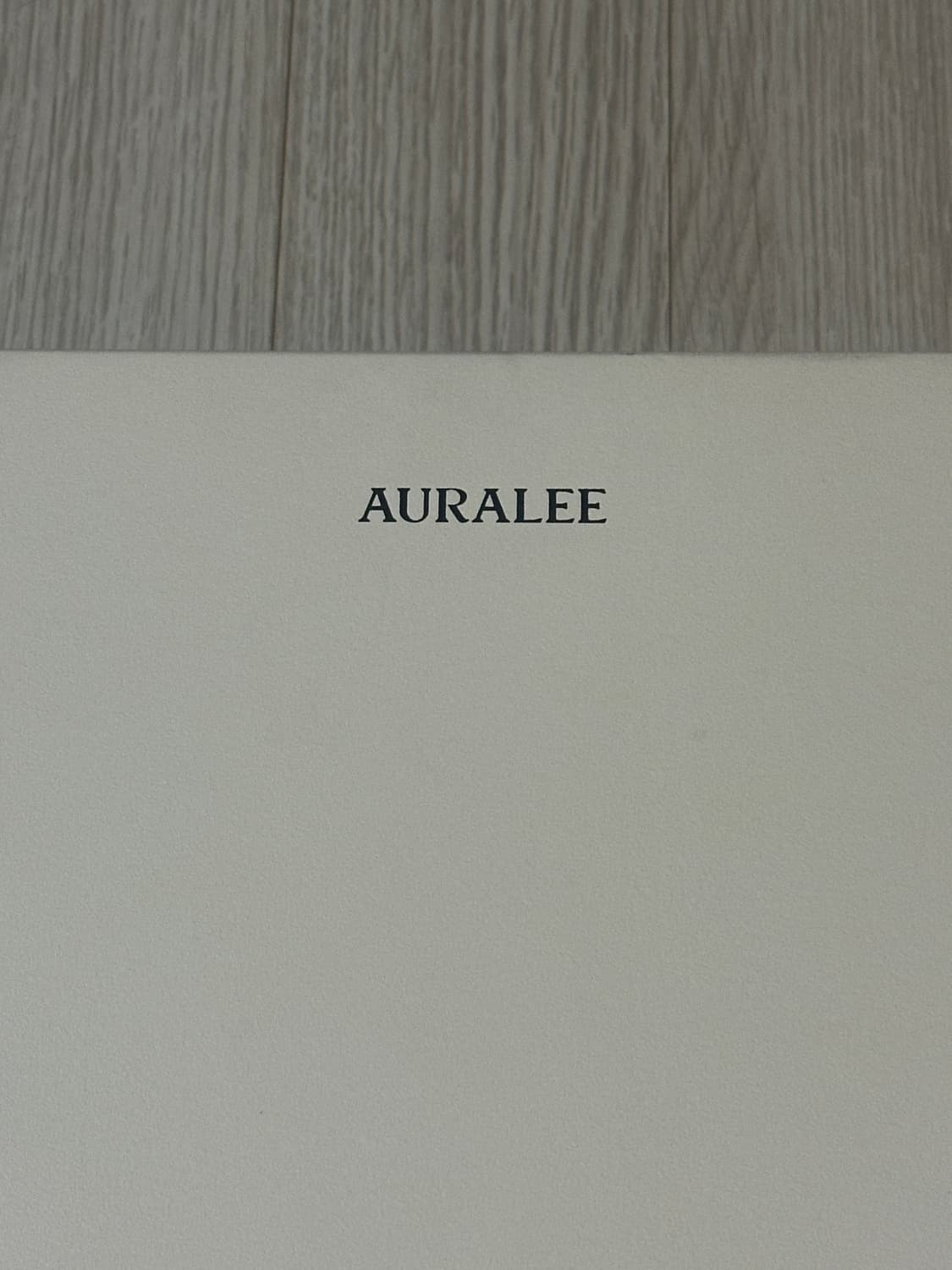 오라리 auralee 블랙 레더 로퍼 230사이즈 상품이미지4