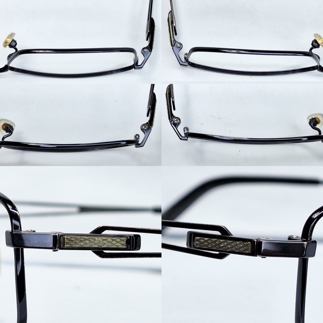 INCLUSE 스퀘어 안경테 미드나잇 블루 빈티지 일본 수입 레트로 상품이미지8