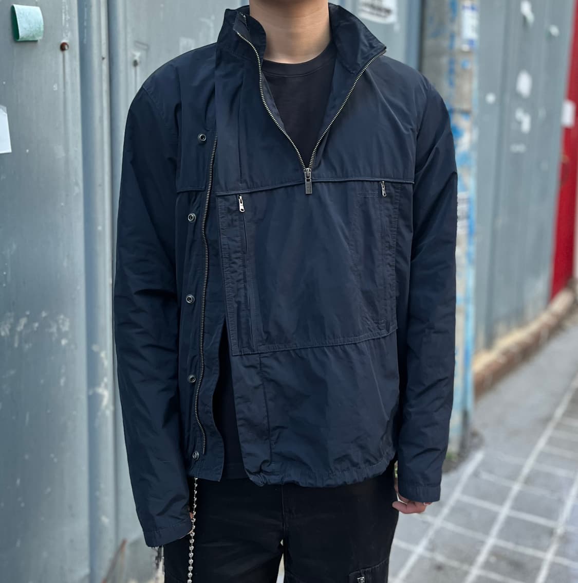 CK 사이드 풀 오버 집업 상품이미지1