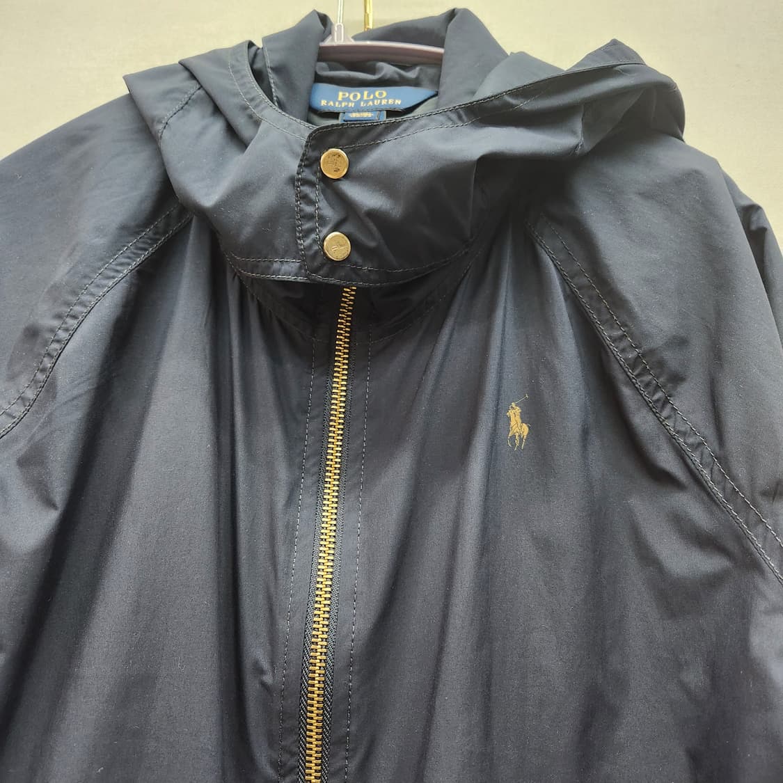 폴로랄프로렌 로고 후드 바람막이 자켓(M) 상품이미지2