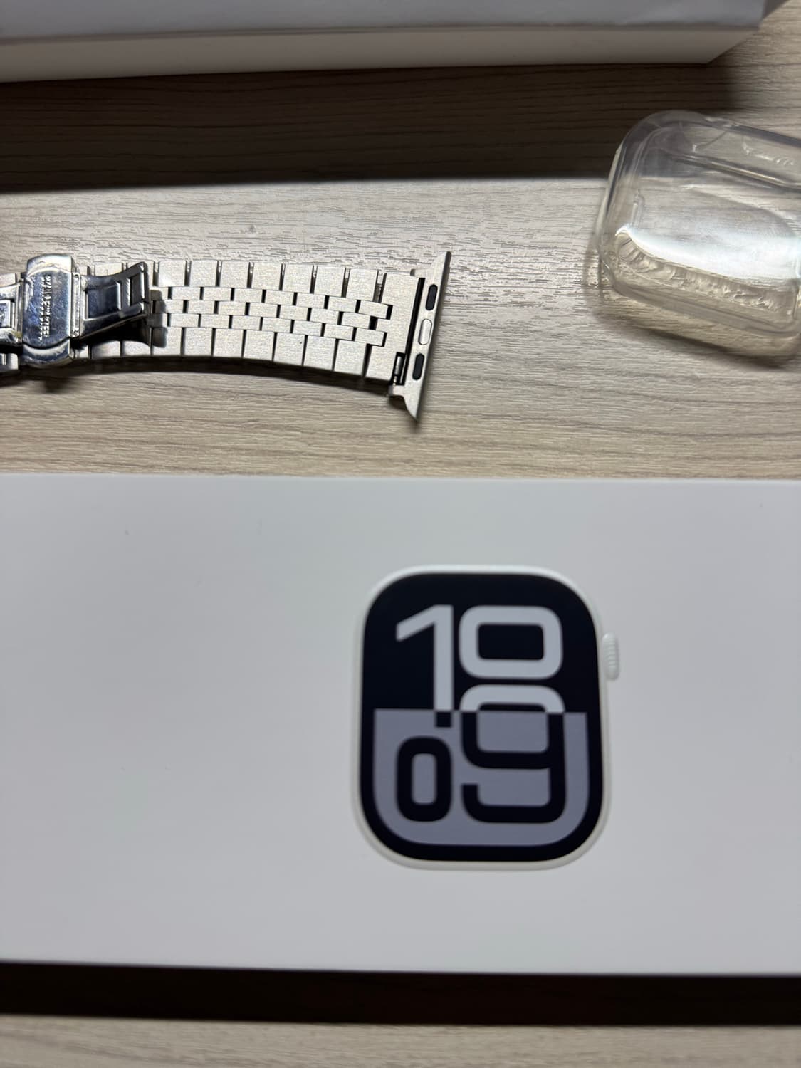 애플워치 10세대 실버 46mm +케이스티파이 케이스 상품이미지1