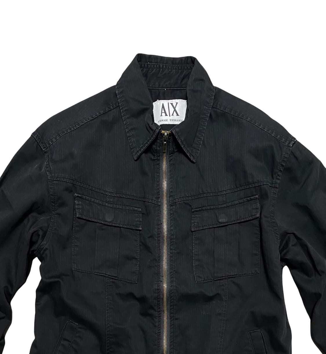 알마니 익스체인지 인클라인 포켓 코튼 자켓 상품이미지3