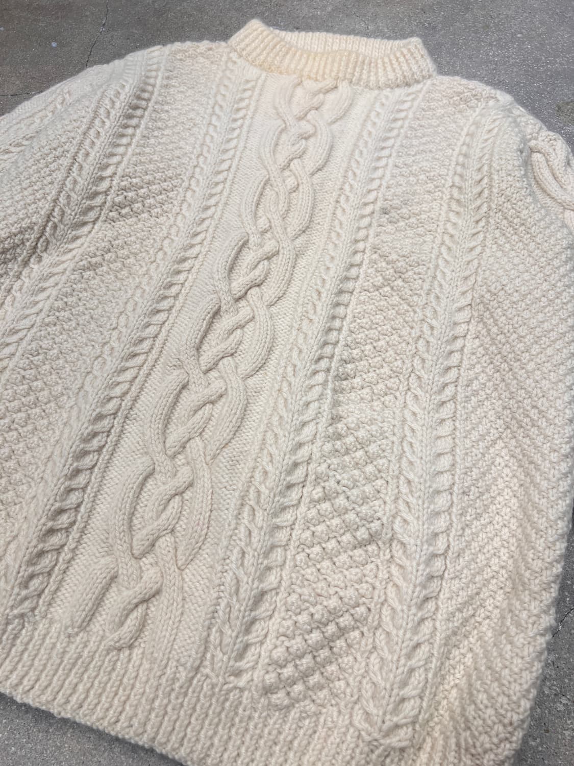 유럽 빈티지  피셔맨 니트 상품이미지2