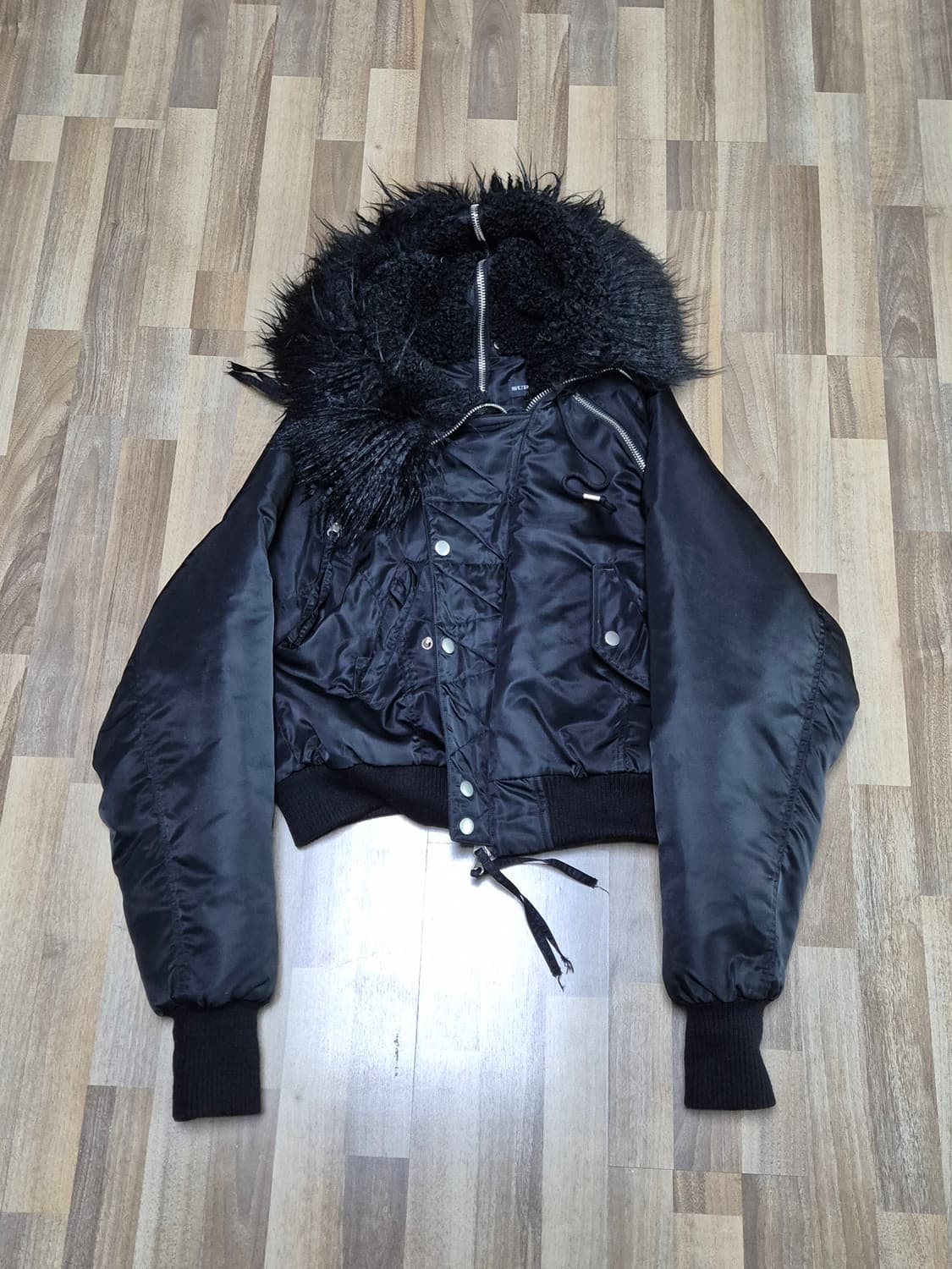 써저리 N2B 봄버/back-forth N2B jumper 'black' 상품이미지1