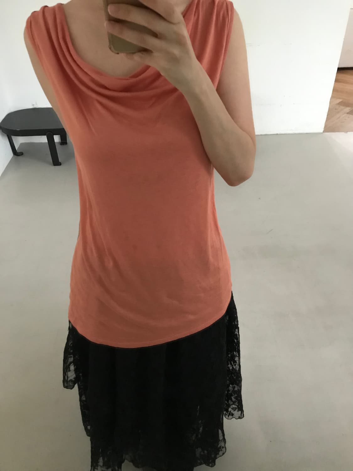vintage shirring sleeveless 상품이미지4