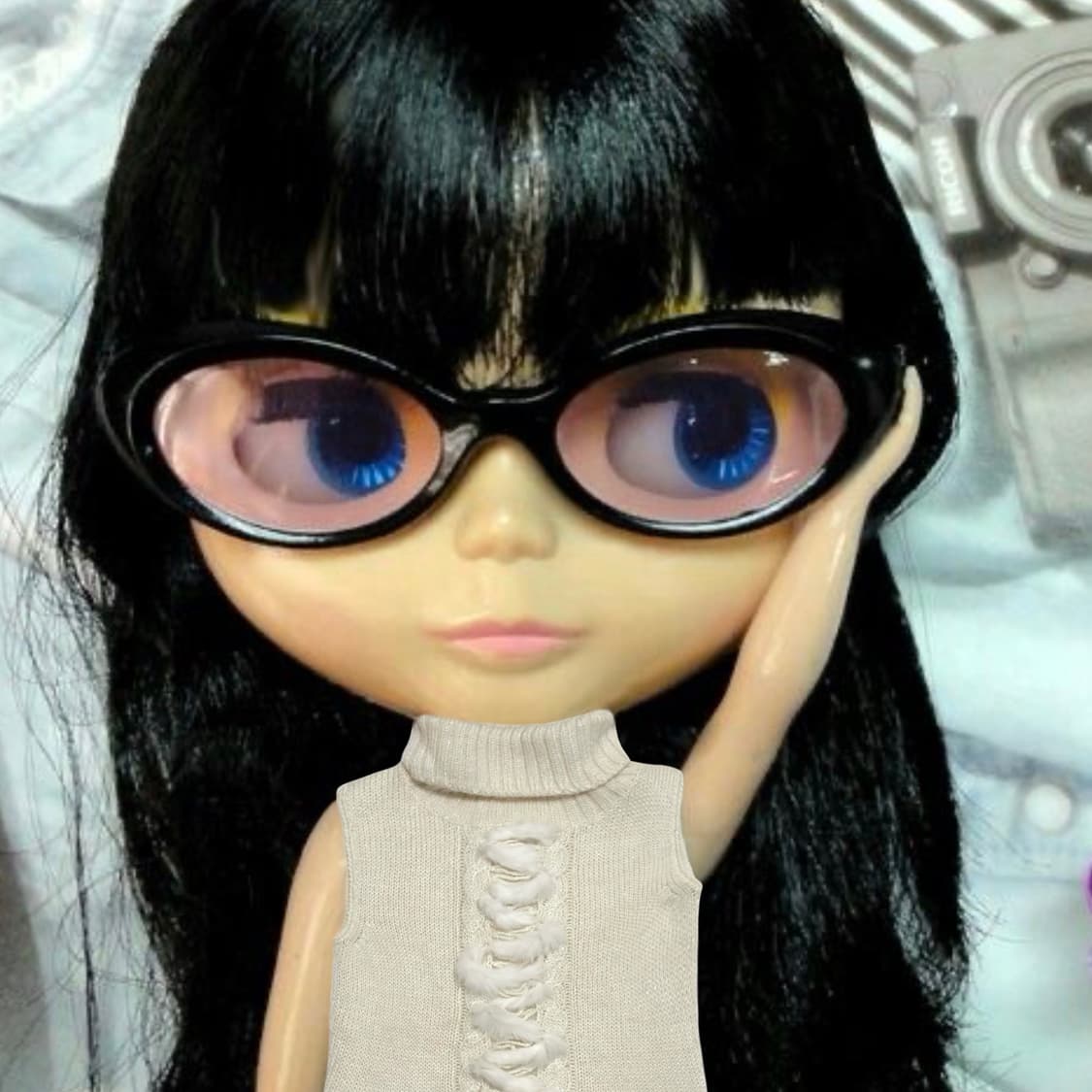 MK Michel Klein Fur knit 상품이미지1