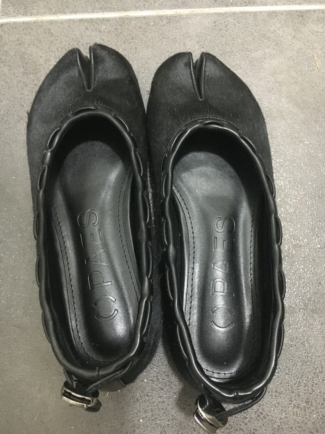 paes 페이즈 calf hair 플랫슈즈 상품이미지8