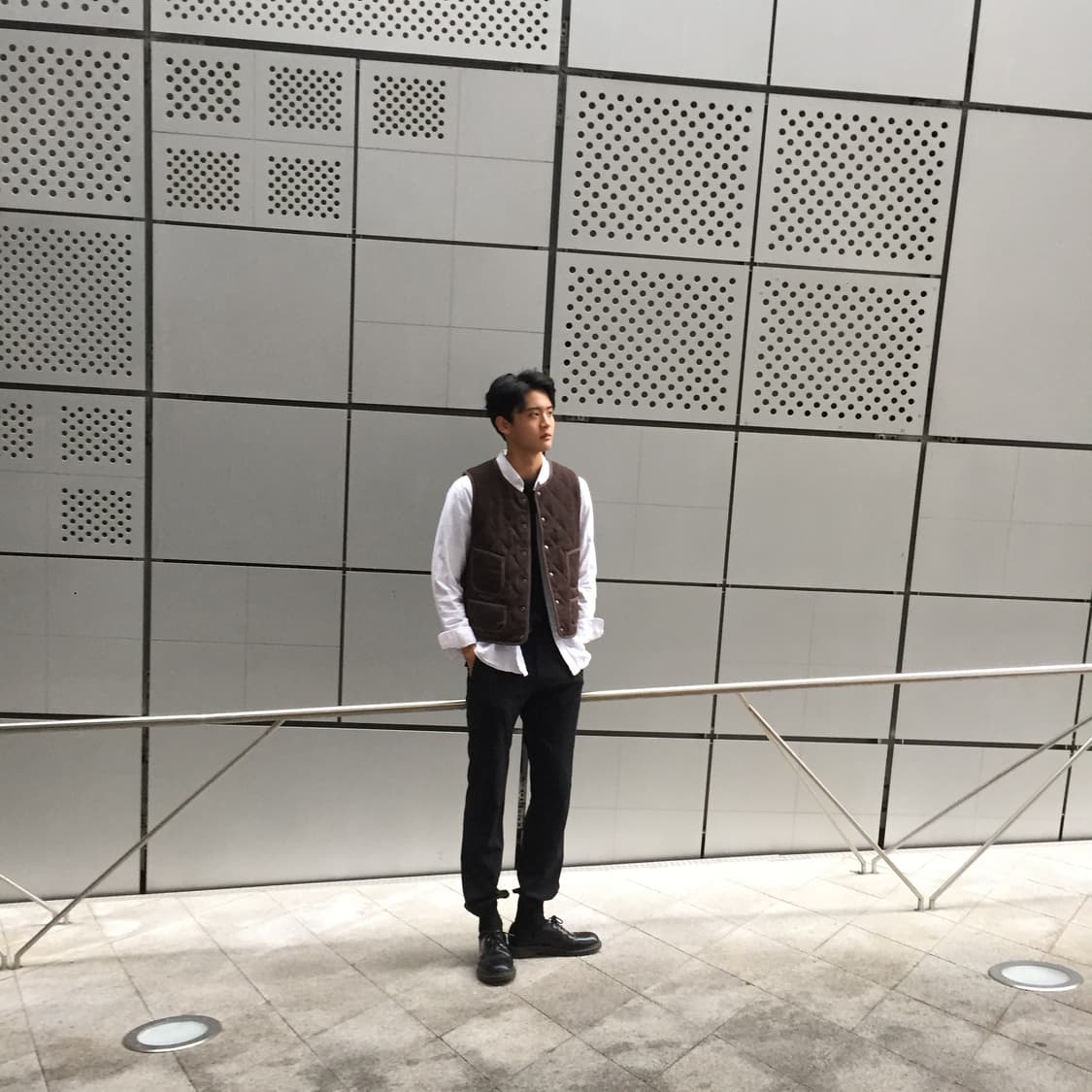 노스텔지안 극동계 패딩베스트 판매합니다. 상품이미지10
