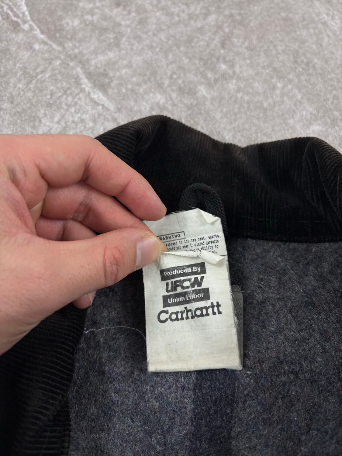 Carhartt j01 Black Regular Detroit Jacke 상품이미지6