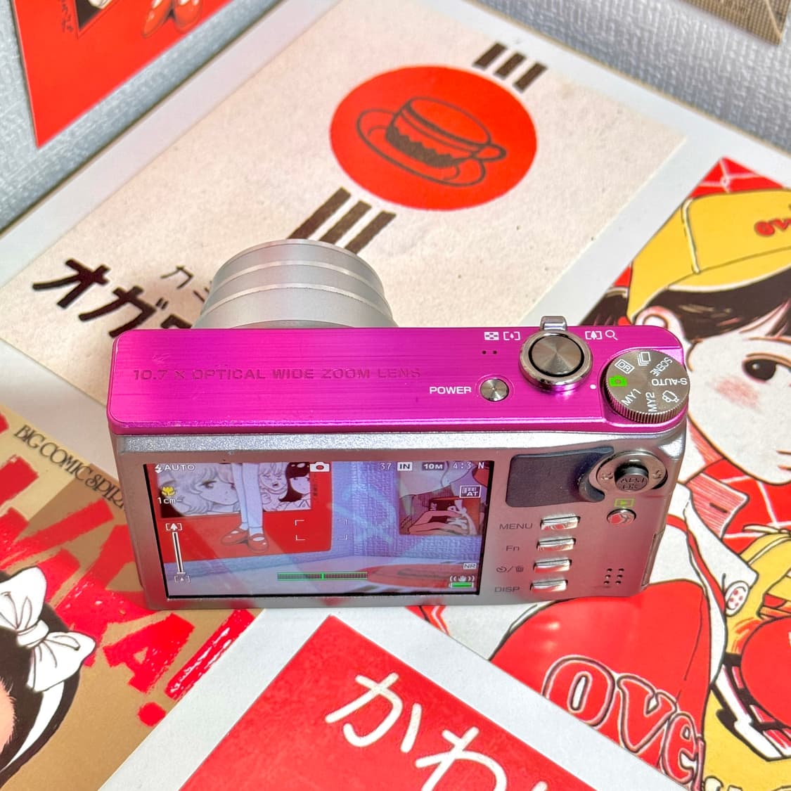 리코 CX3 투톤(Light Gray&Pink) 빈티지디카 상품이미지3