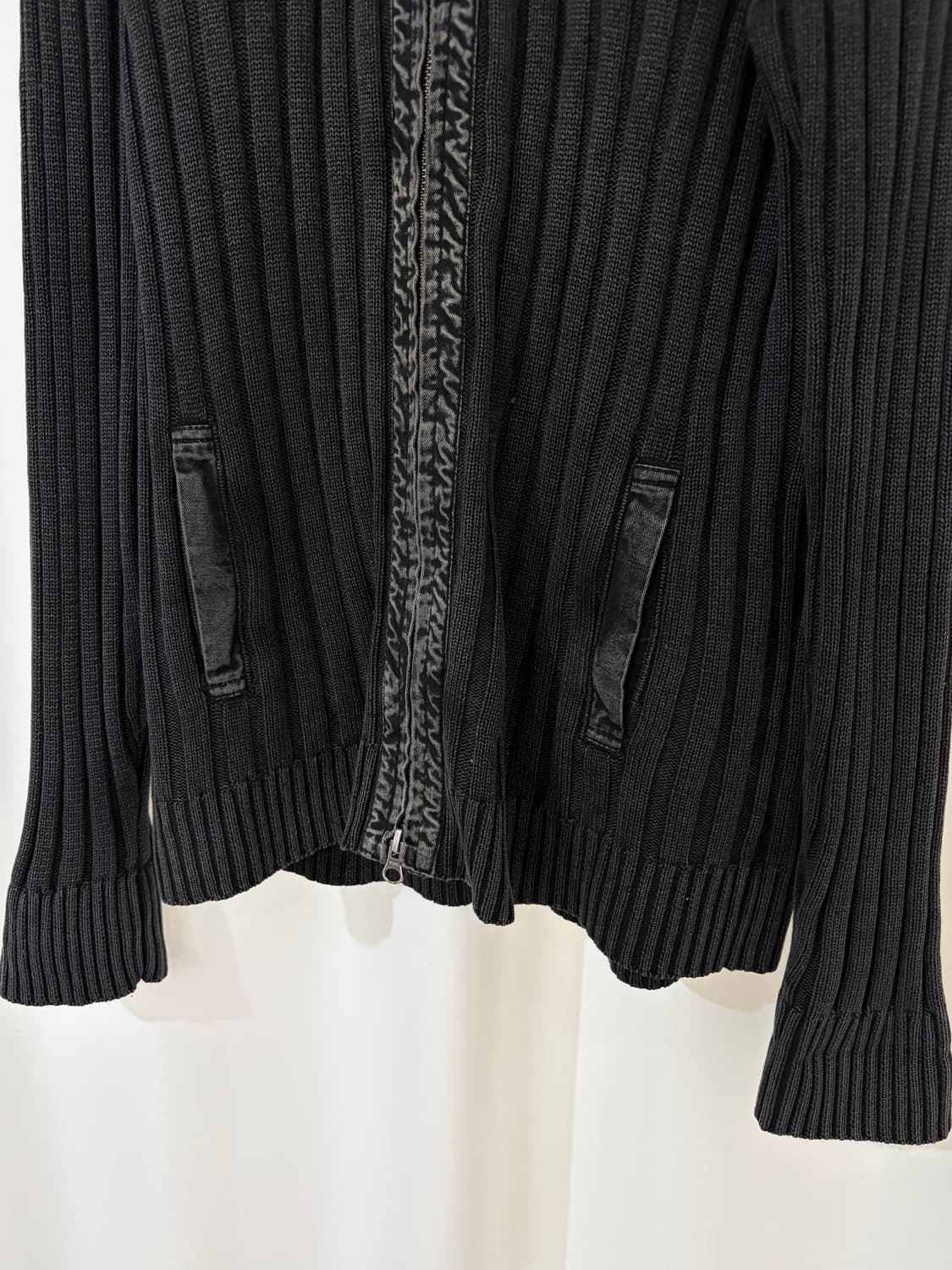 MICHEL KLEIN HOMME knit zip up 상품이미지3