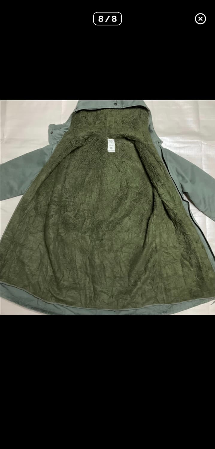 1980 프랑스군 m64 파카 상품이미지8