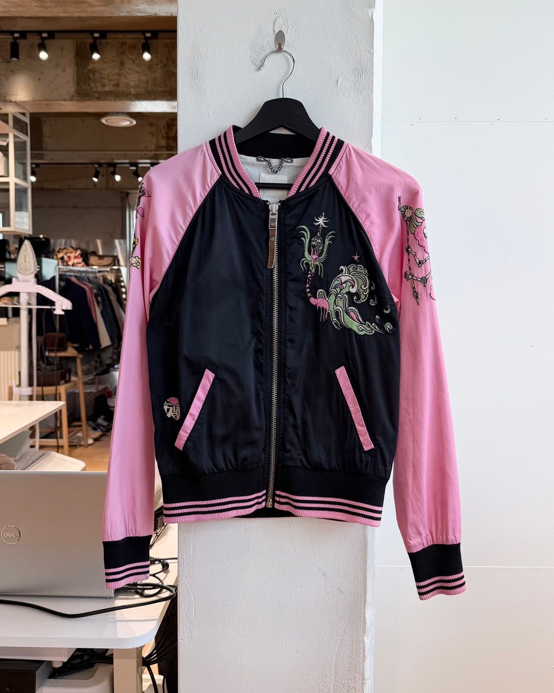 디젤 핑크 드래곤 스카잔 자켓  상품이미지2