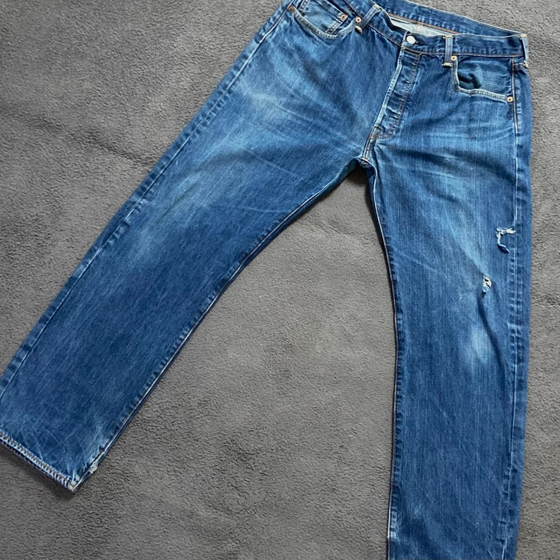 리바이스 501 블랭크탭 데님팬츠 W L 상품이미지2