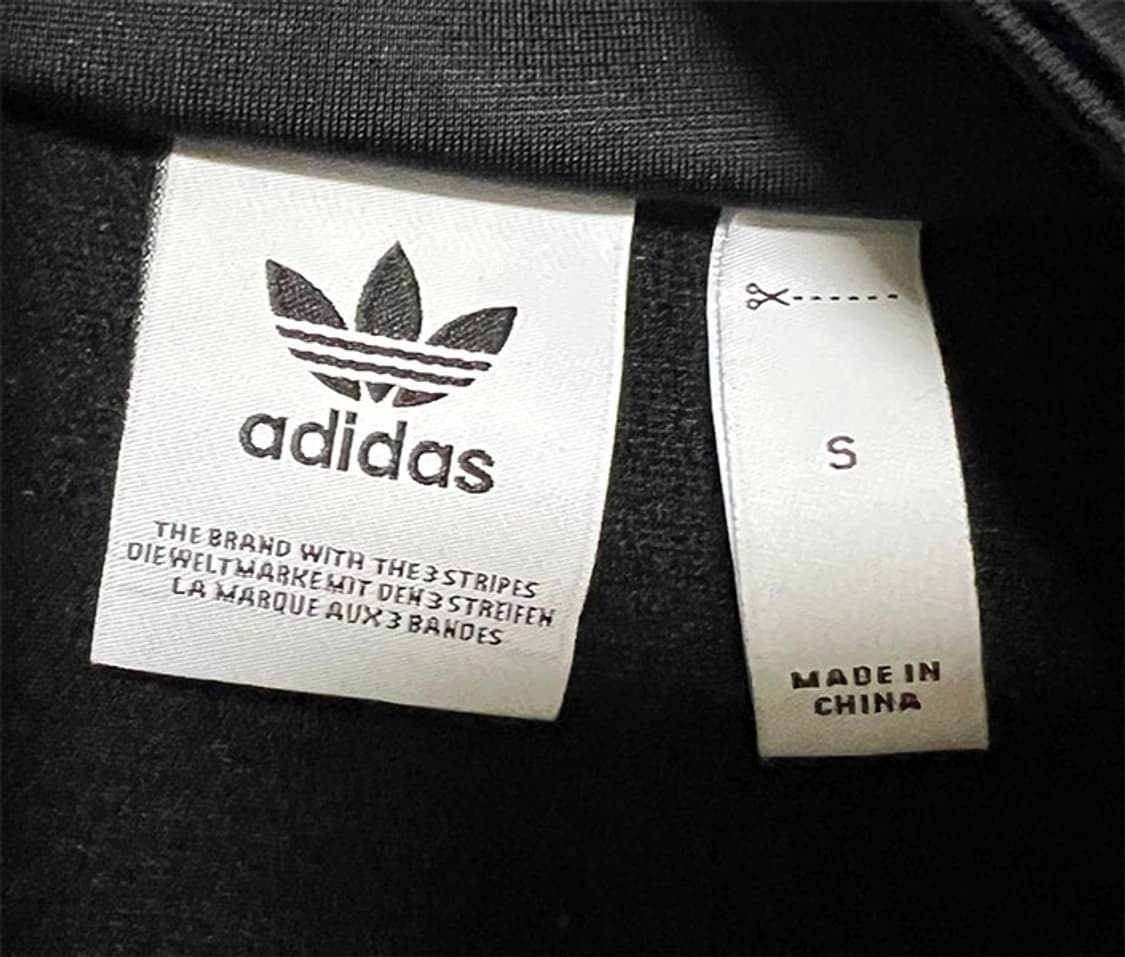 아디다스 라지 로고 여자 트랙탑 블랙 춘추 캐주얼 오버핏 S 90 55 상품이미지3