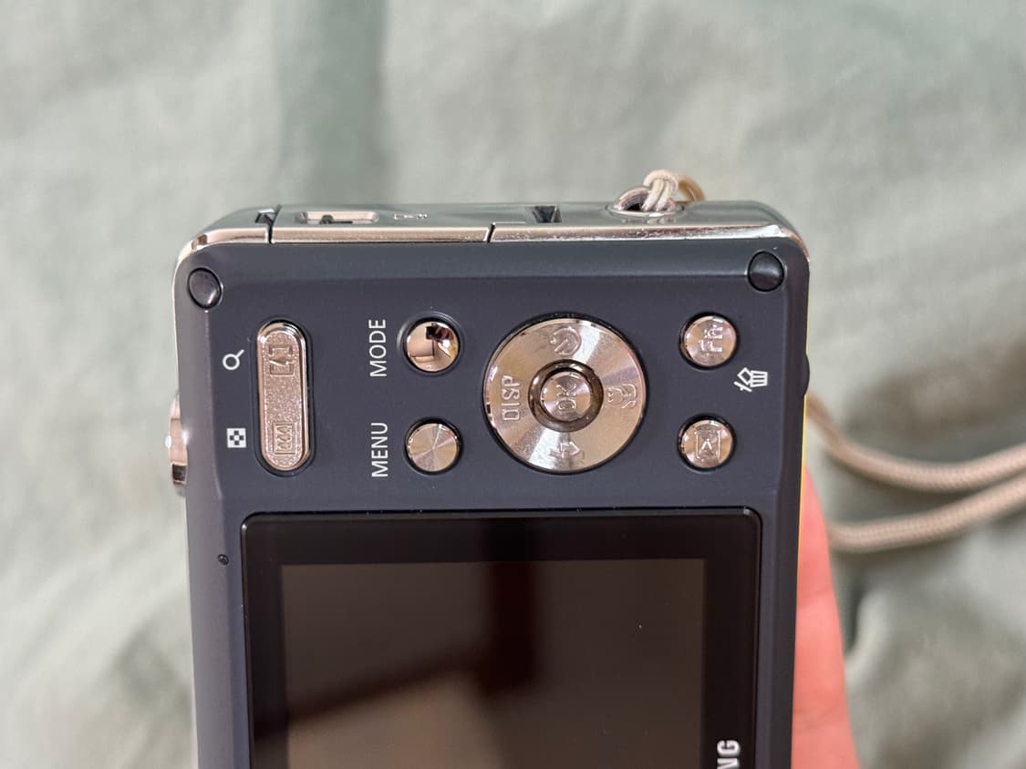 [민트급]삼성 VLUU WP10 빈티지 디카 <레어템 옐로우> 상품이미지8