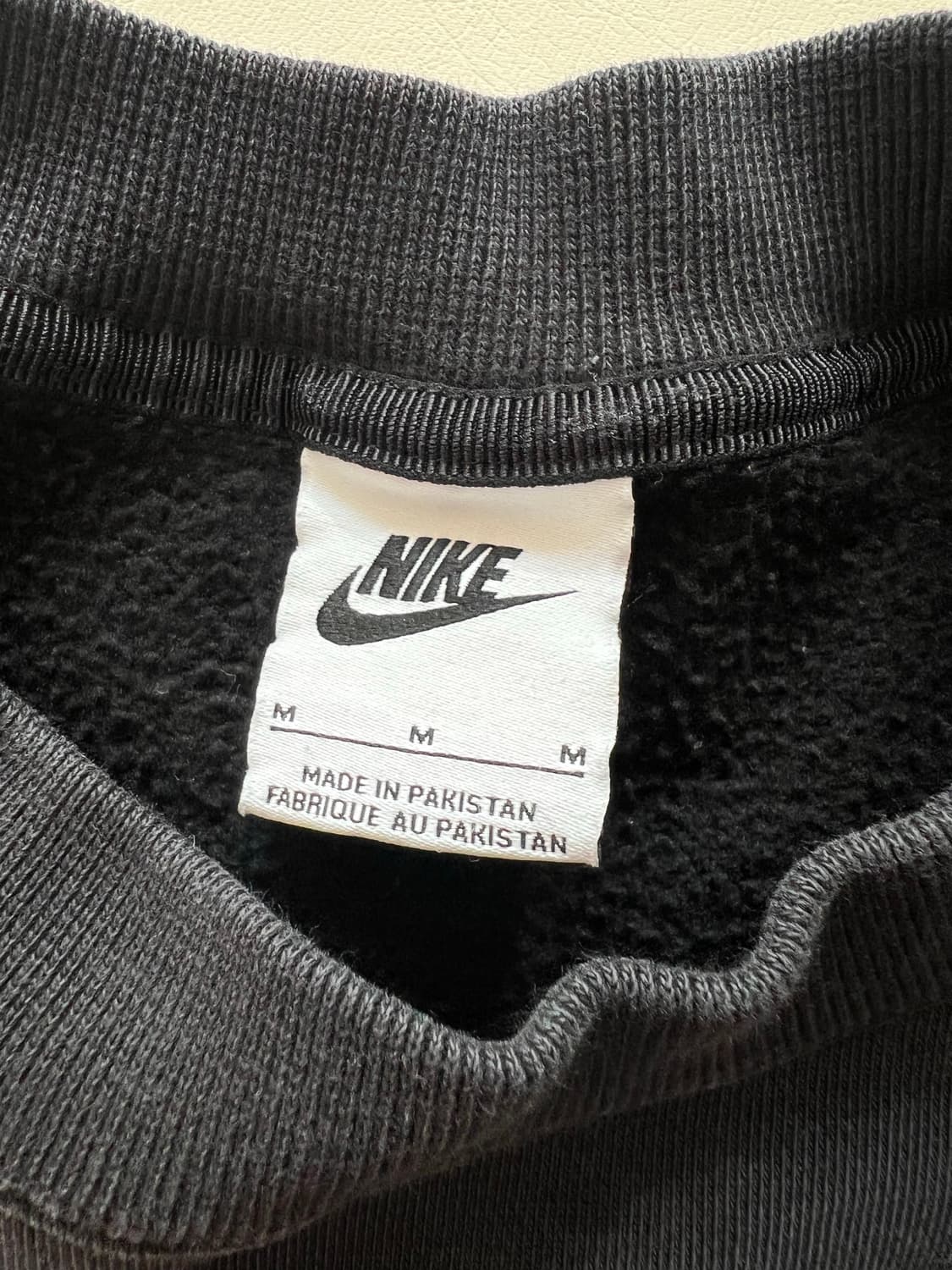 나이키 x 스투시 나투시 워시드 스웻 셋업 블랙 M 상품이미지2