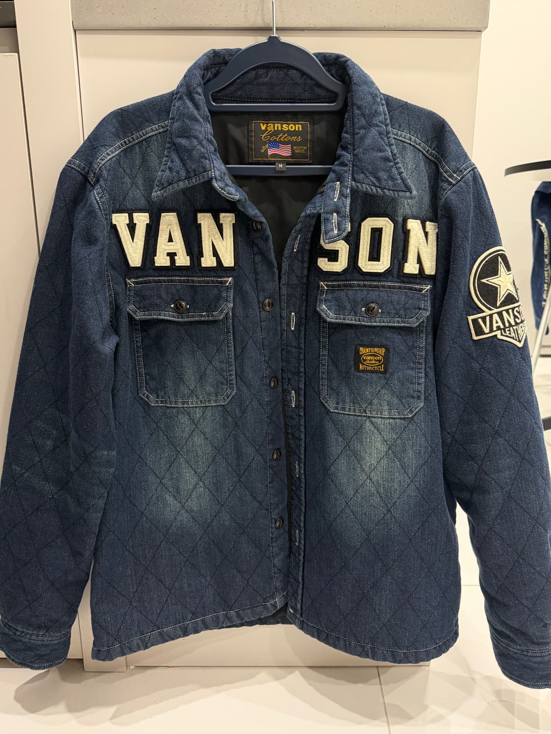 VANSON 벤슨 데님 자켓 상품이미지1