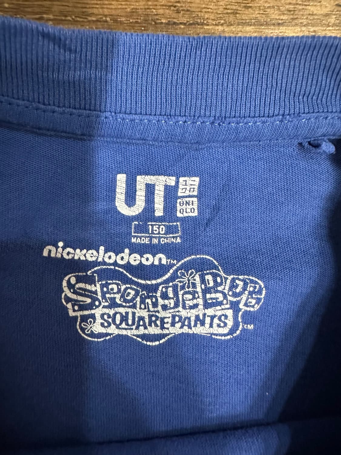 2016년 유니클로 UT(UNIQLO UT) 스폰지밥  S 상품이미지3