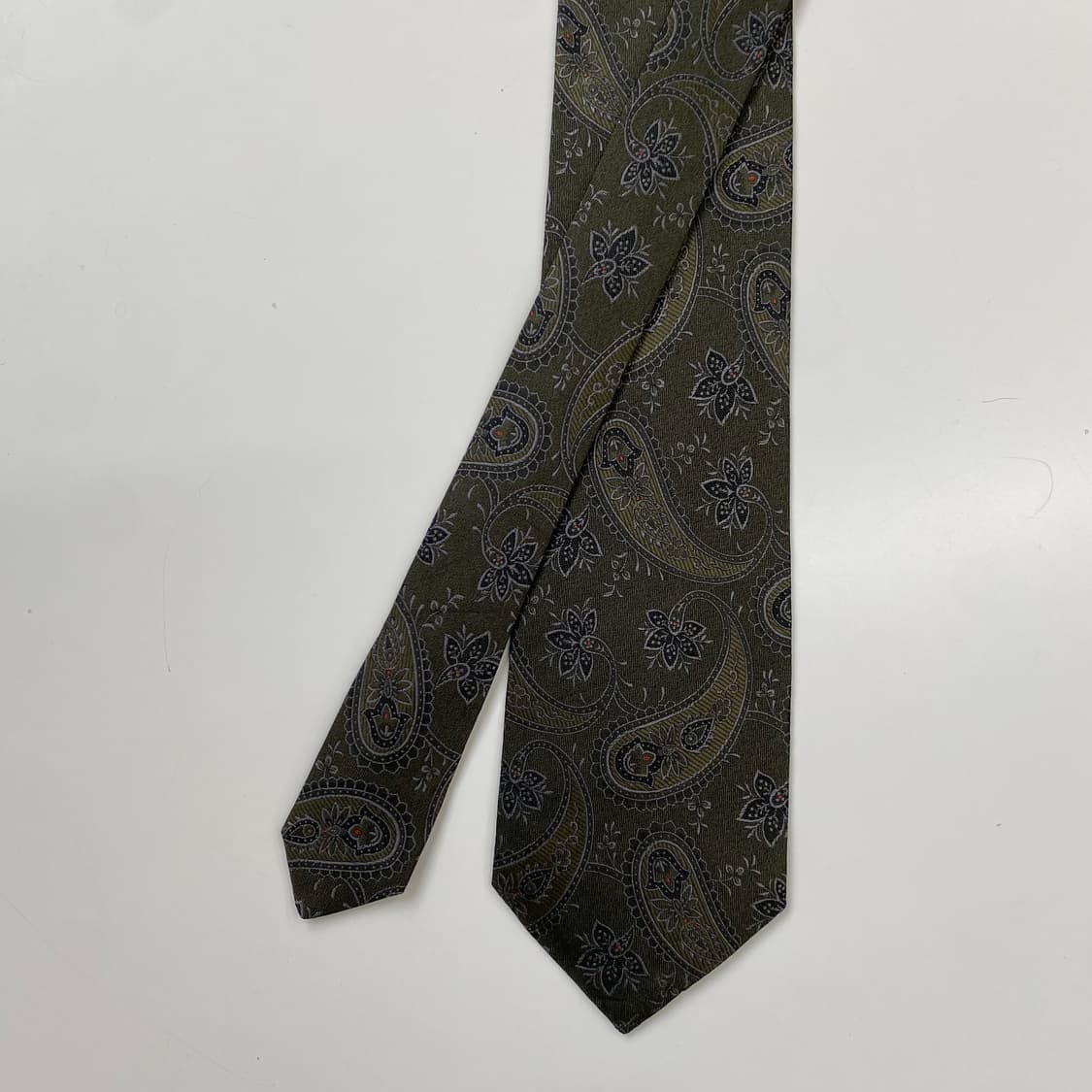 입생로랑(YSL) 페이즐리 명품 정품 넥타이8.3cm 상품이미지2