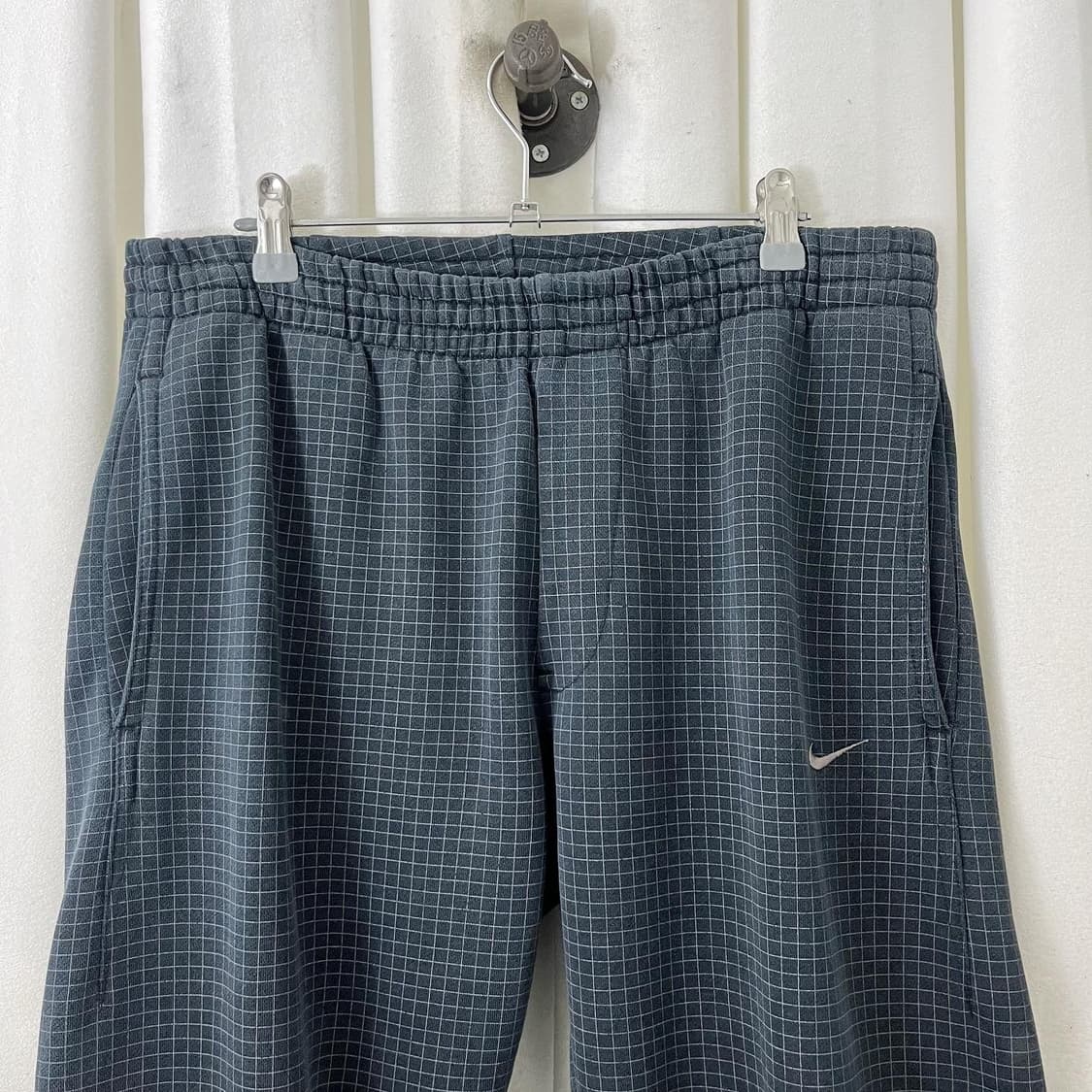 나이키 체크 밴딩 팬츠 상품이미지2