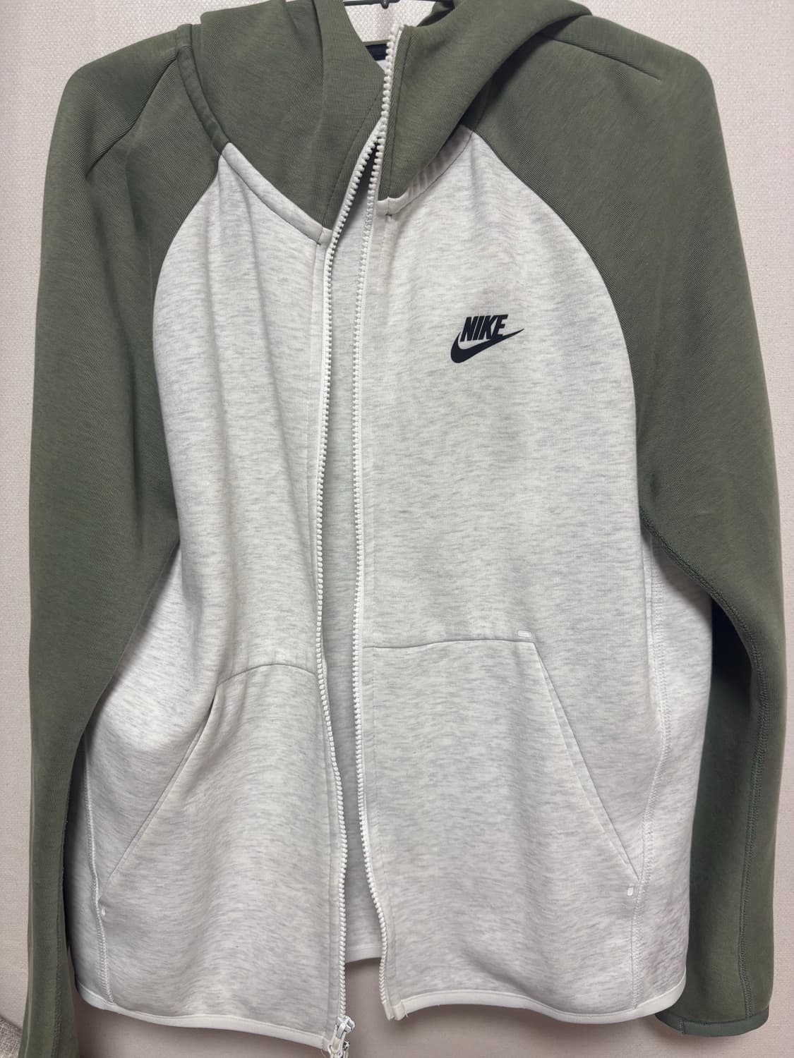 나이키 테크팩 후드집업 M 카키 상품이미지1