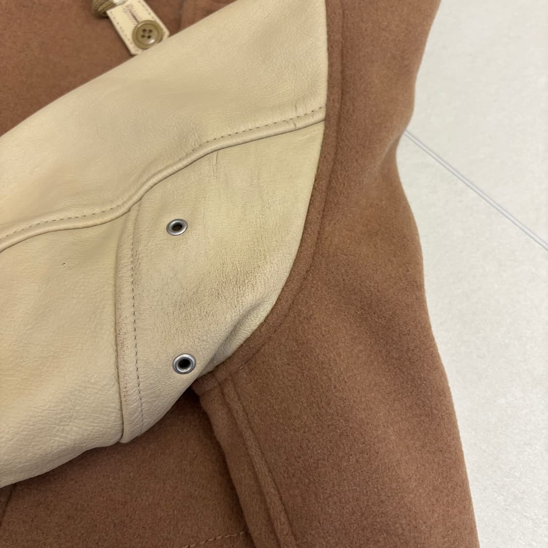 빔즈 레더 바시티 자켓 상품이미지6