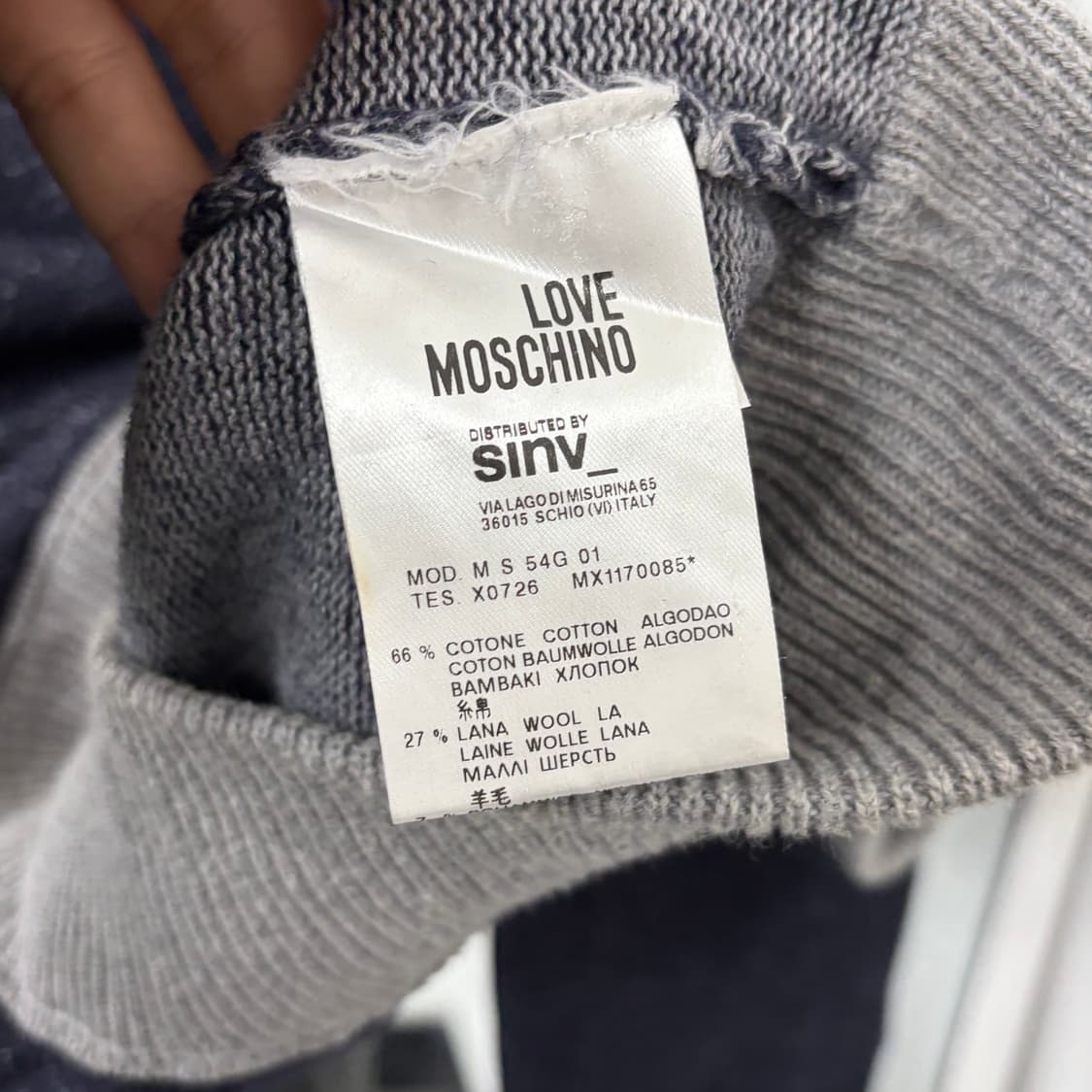 모스키노 라나 울 니트 상품이미지7