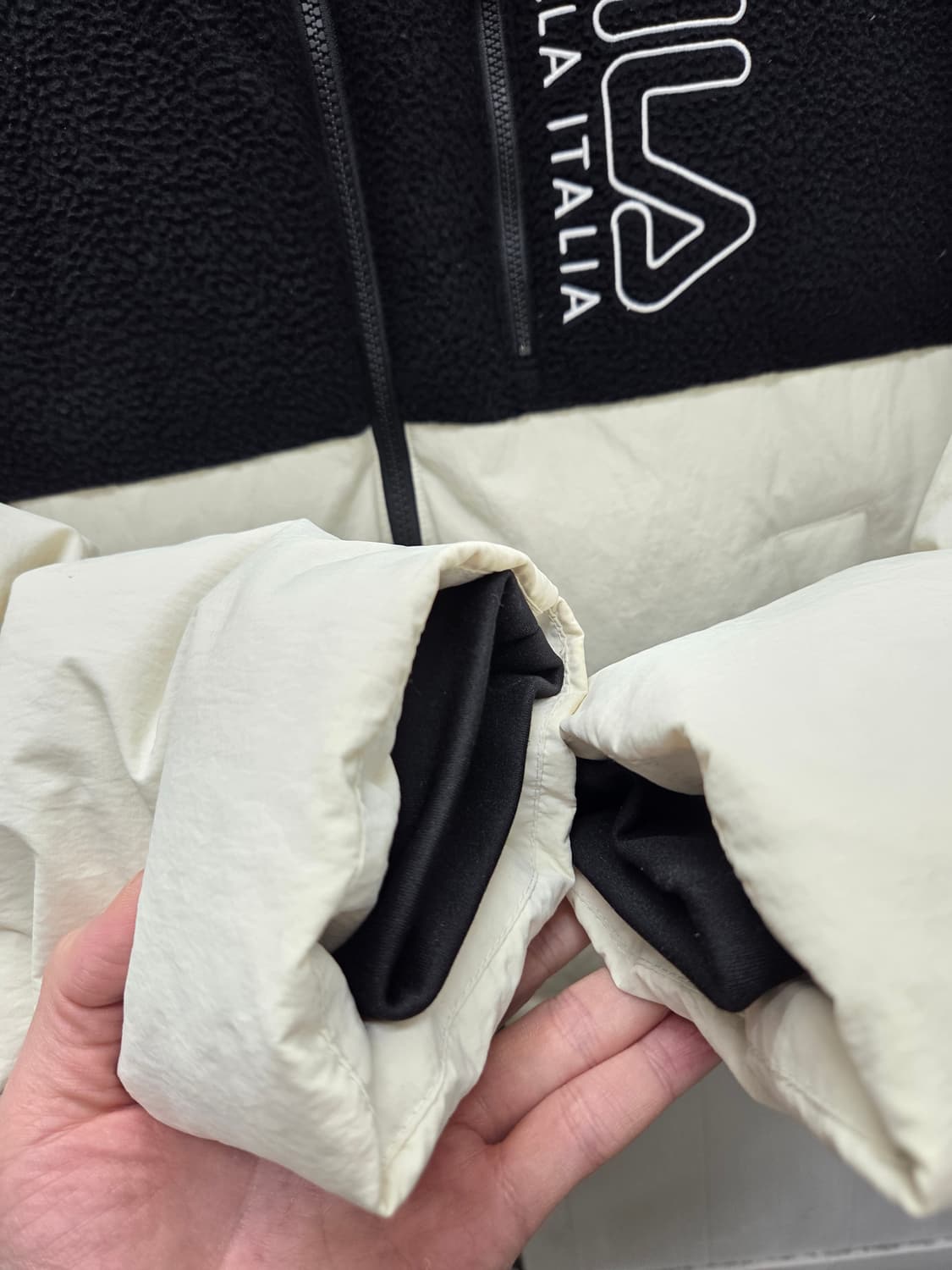 휠라 덕다운 패딩 점퍼 상품이미지4