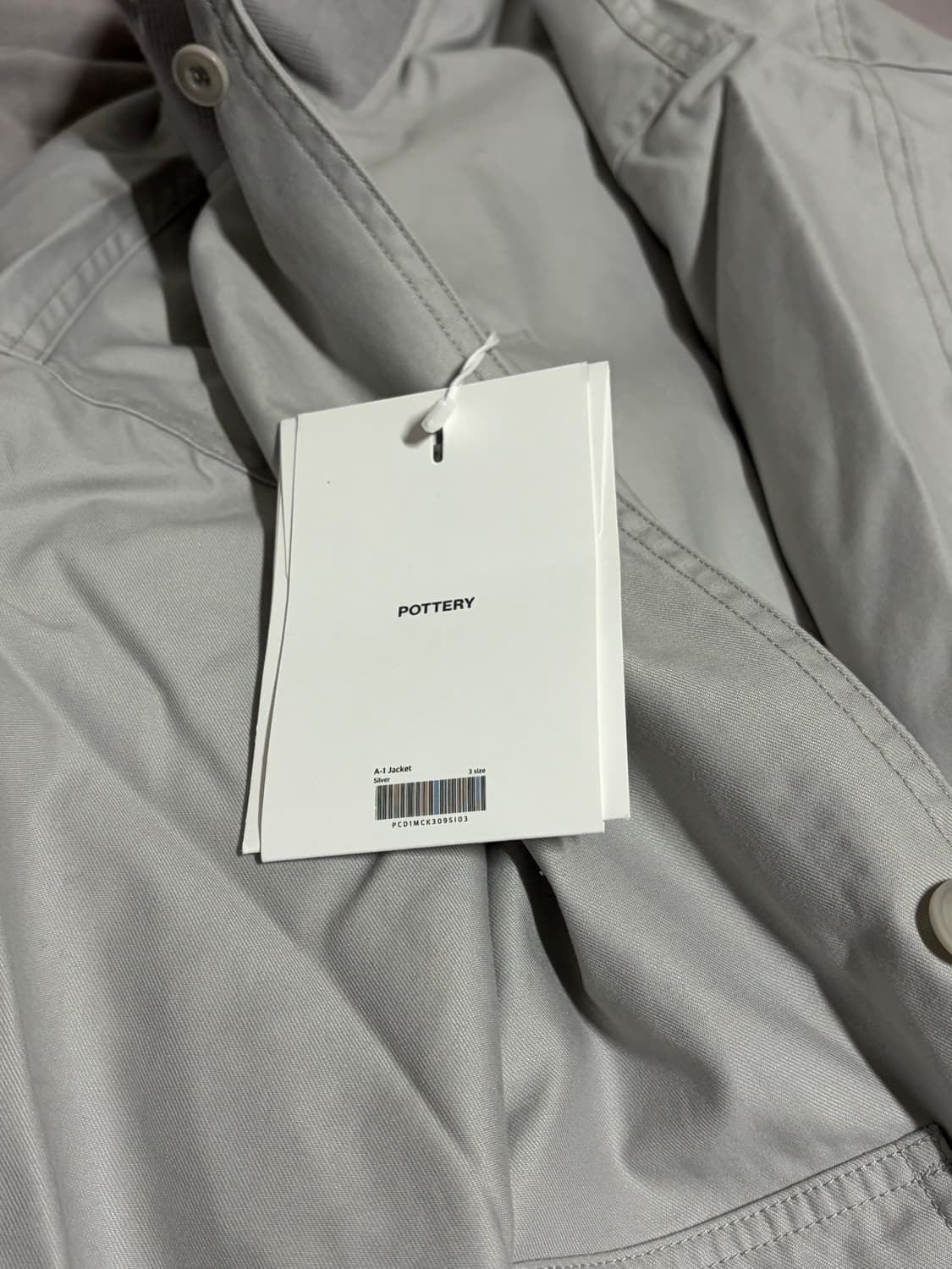 [새상품] 포터리 A-1 자켓 / 실버 / 3 상품이미지2