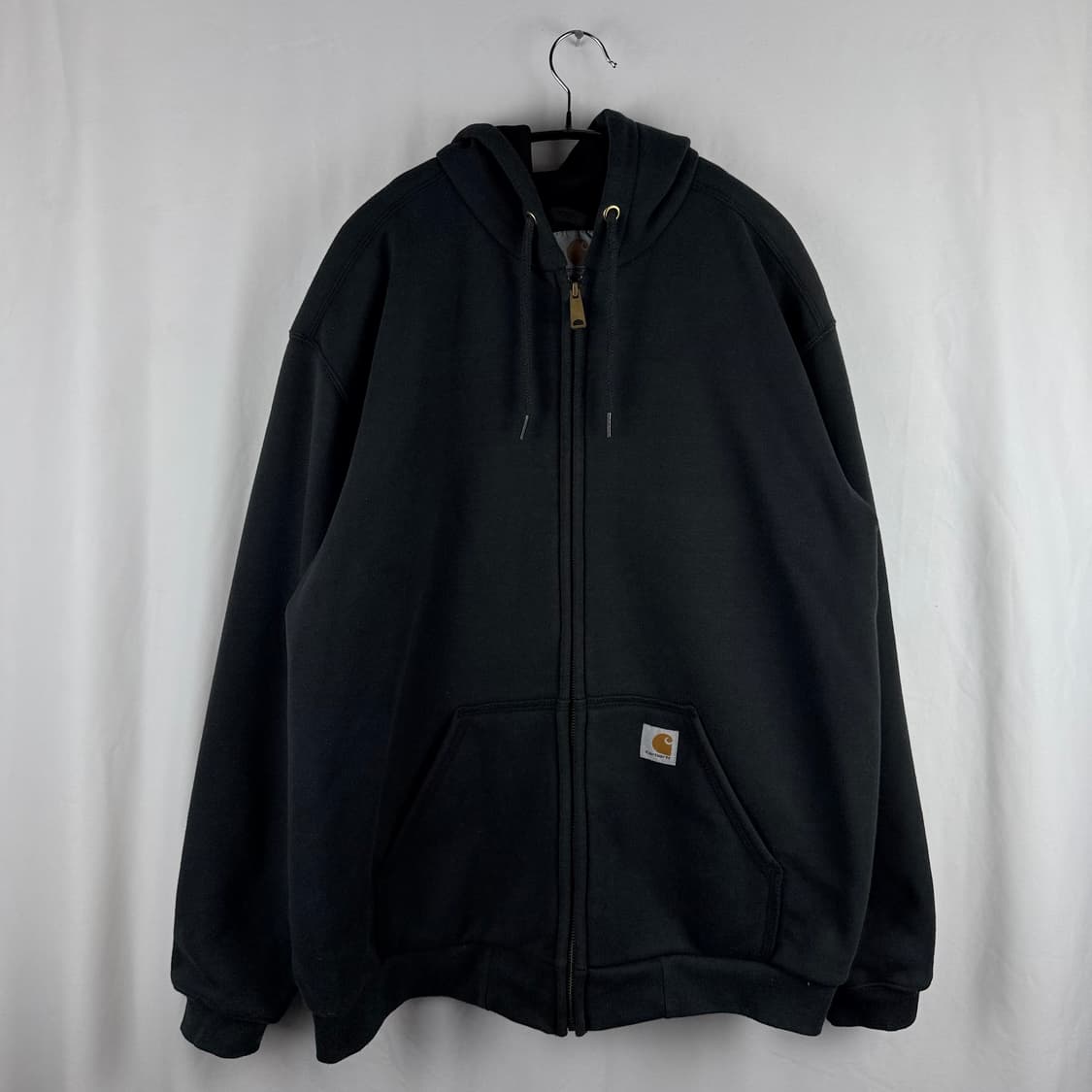 (M) 칼하트 레인디펜더 후드집업 블랙 상품이미지2