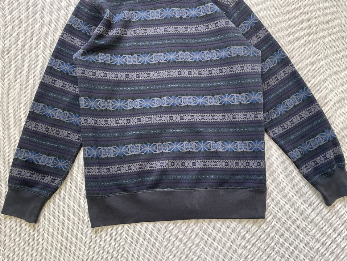 유니클로 재팬 노르딕 패턴 후드집업 상품이미지7