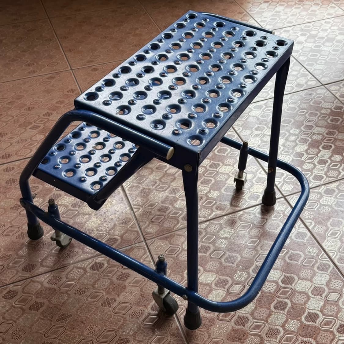 빈티지 철재 2단 롤링 스텝 스툴 (made in U.S.A.) 상품이미지7