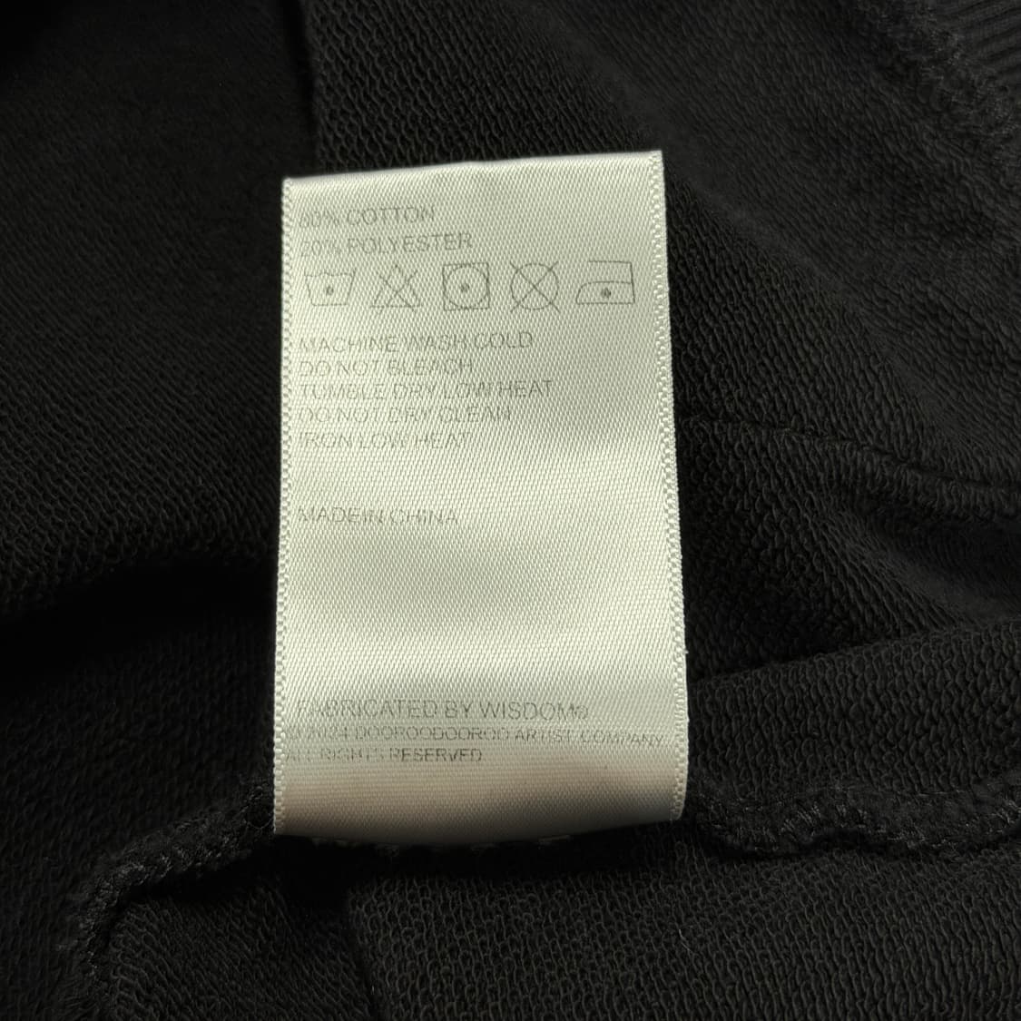 혁오 x 선셋롤러코스터 AAA SE 후드집업 블랙 1 상품이미지8