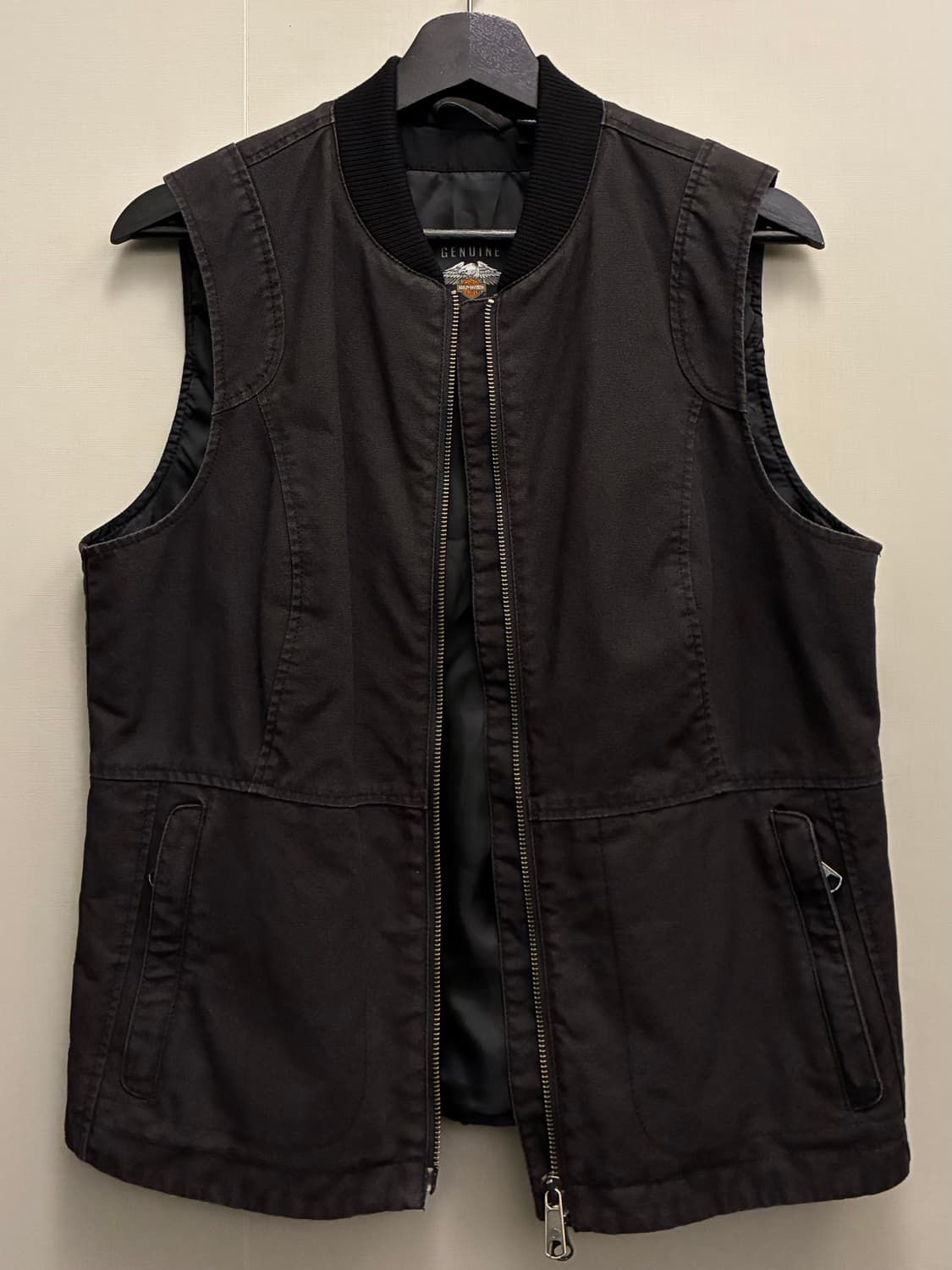 (S~M)할리데이비슨 캔버스 코튼 라이너 베스트 조끼 상품이미지8