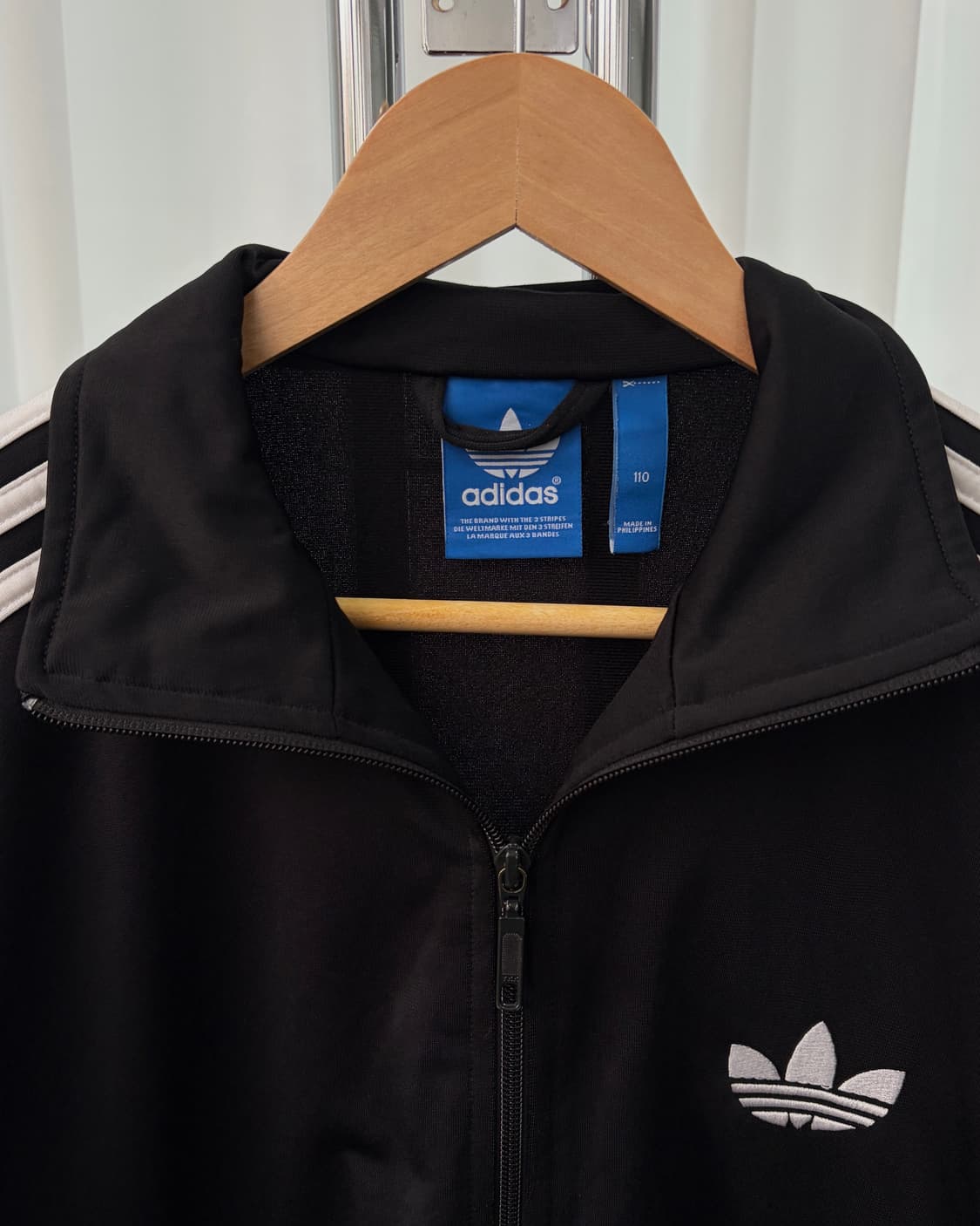 [2XL]아디다스 구형 파이어버드 블랙 트랙탑 져지 상품이미지6